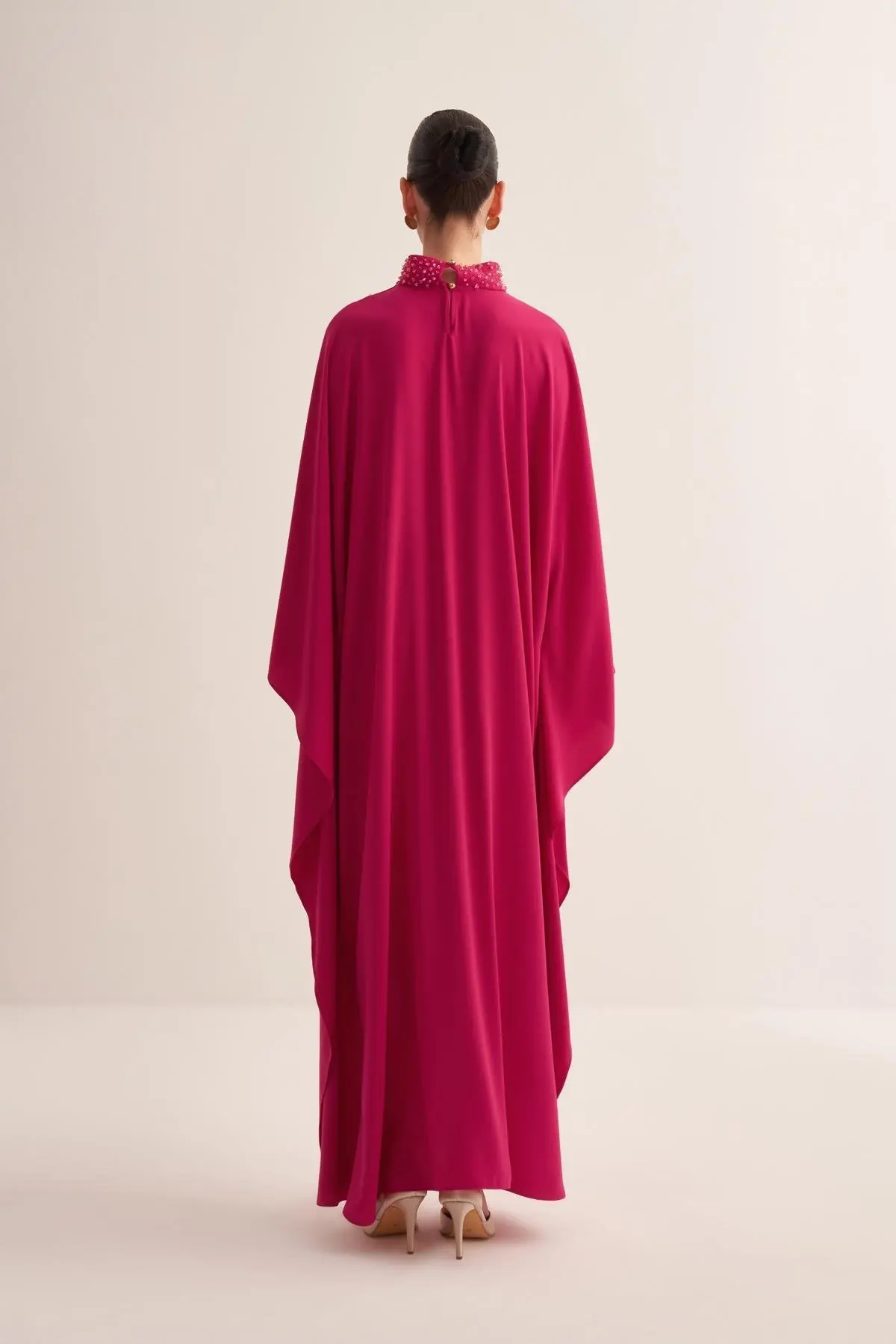 Lilies Kaftan – Fuchsia, photo 4