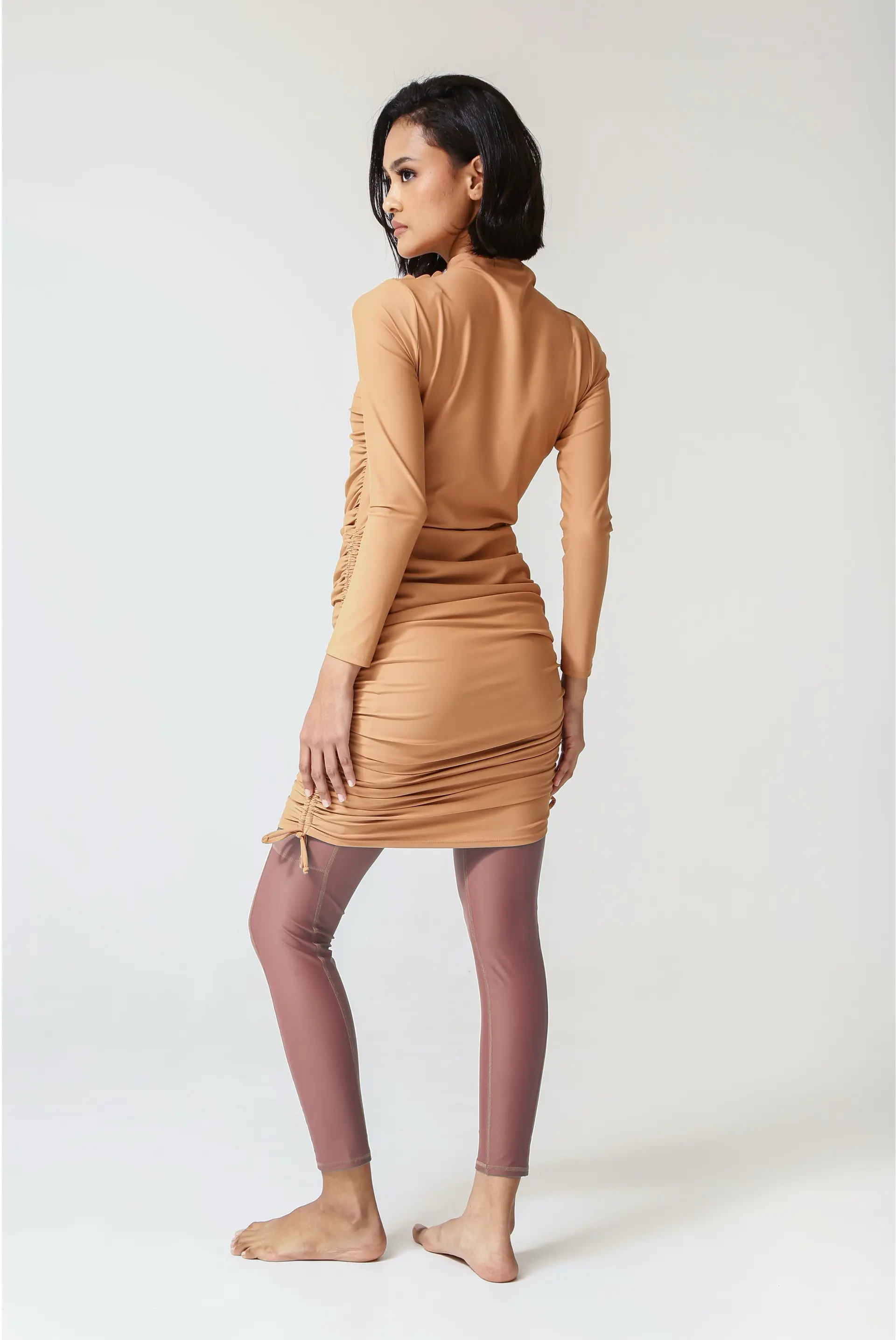 Isla Swim Dress - Sand, photo 4