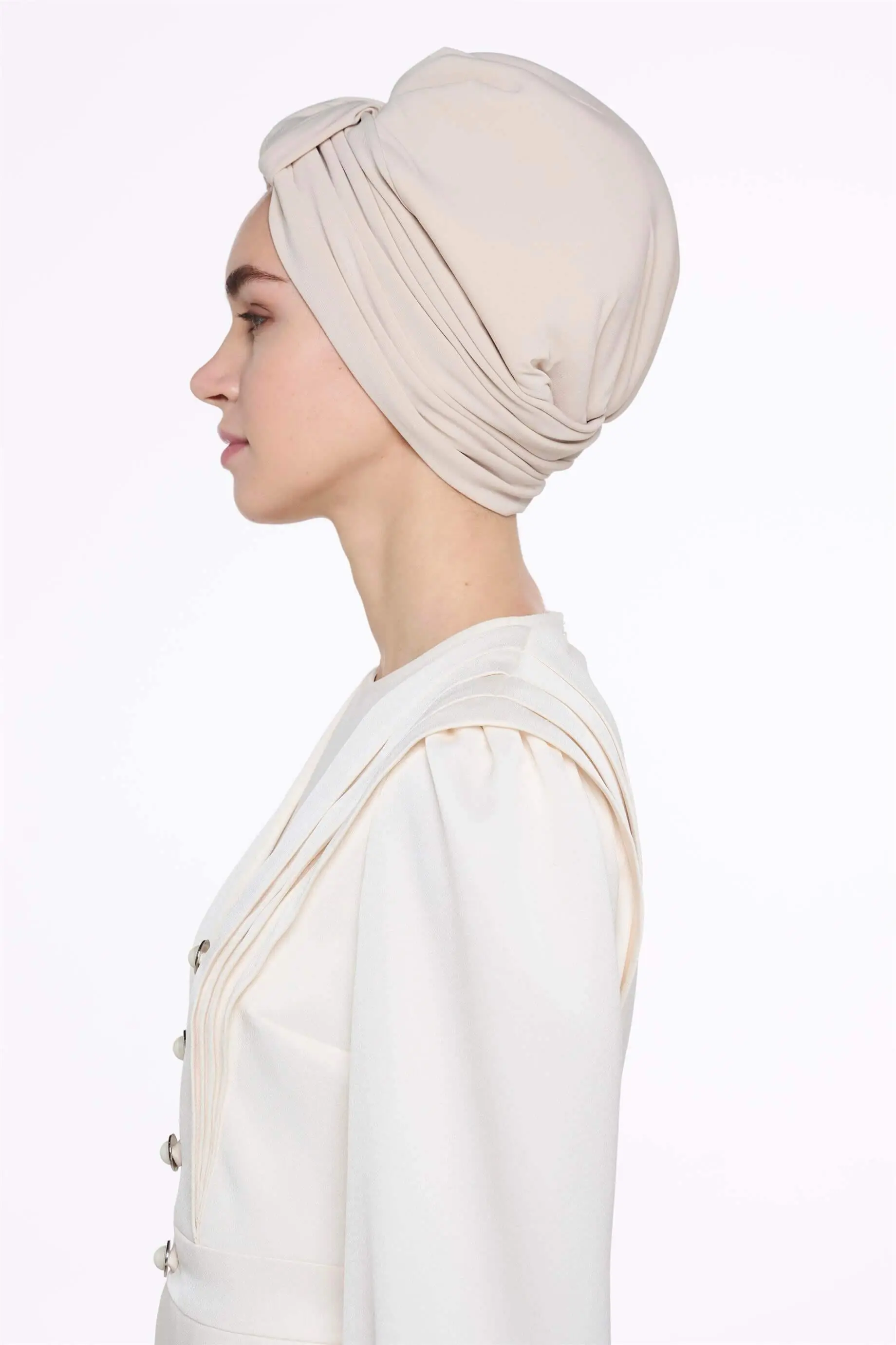 Beige Handle-Style Design Bonnet, photo 2