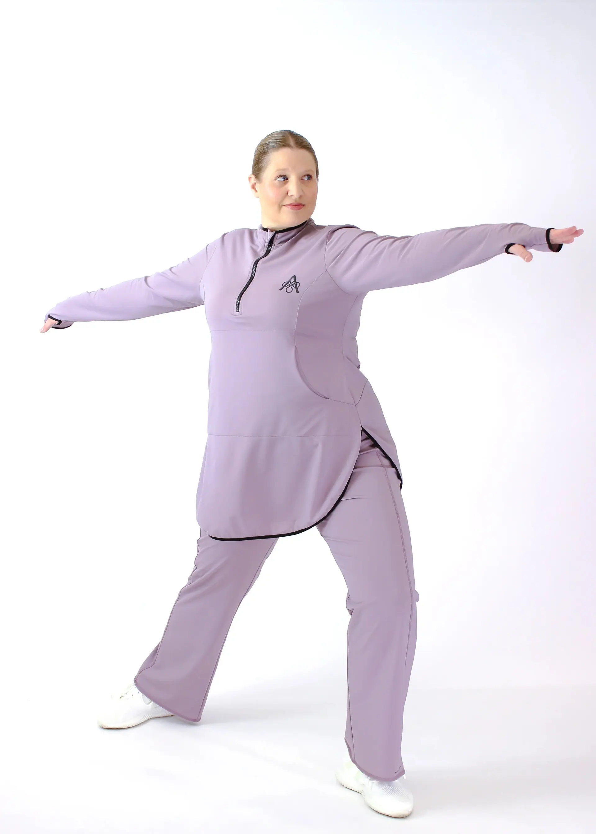 Ayana Performance Tunic - Mysterious Mauve, photo 3