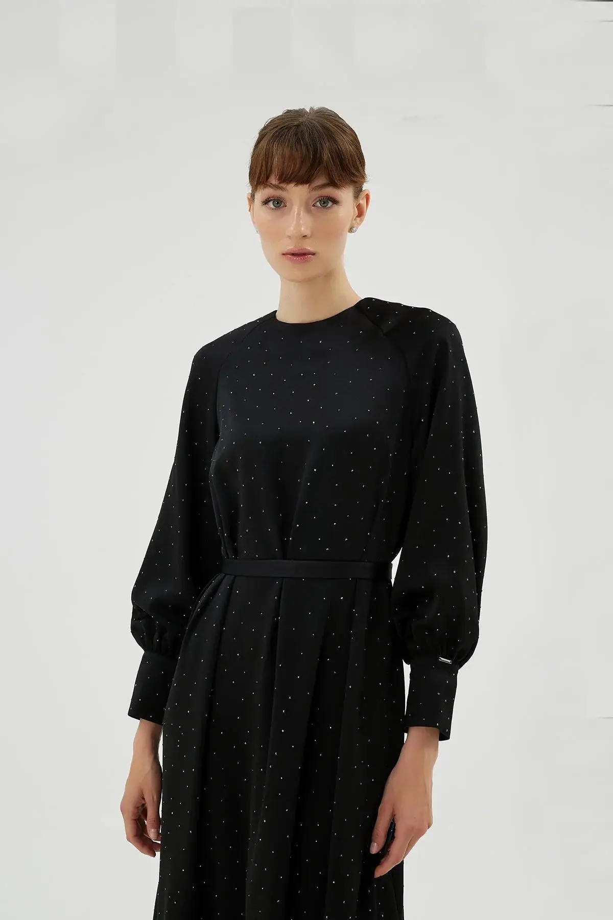 Eliza Embellished Dress – Black, photo 2