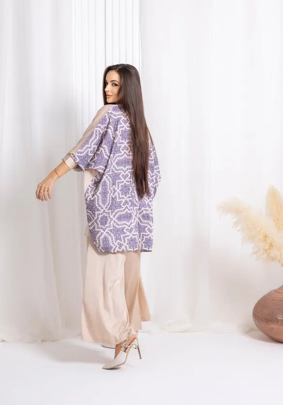 Beige Silk Co-ord Set, photo 5