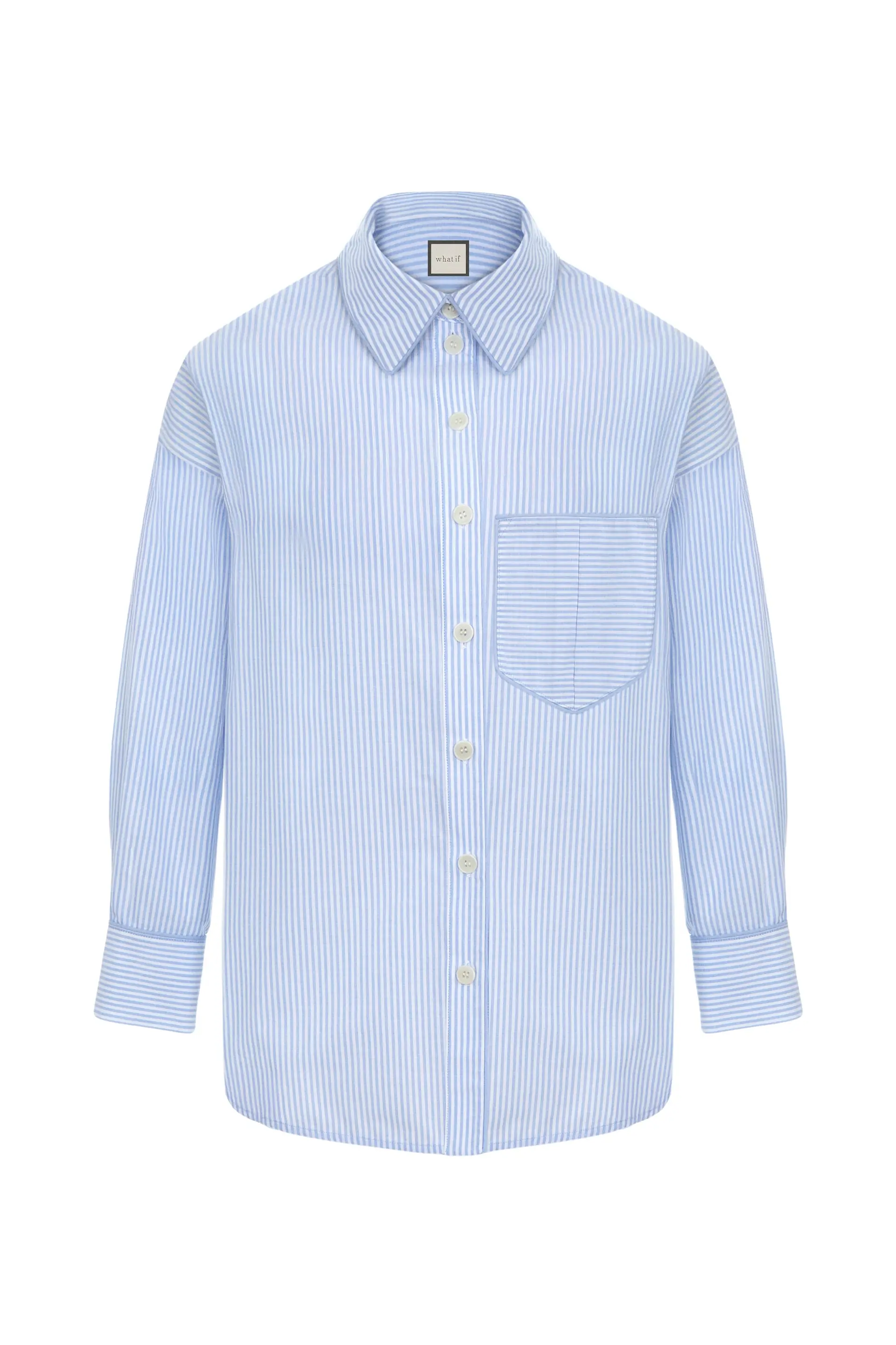 Lumina Striped Shirt 100% Cotton, photo 2