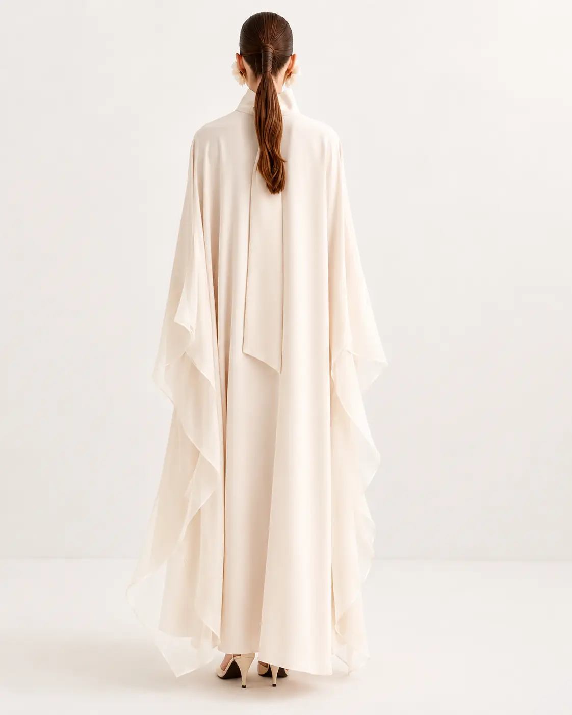 Essa Kaftan Dress – Cream, photo 3