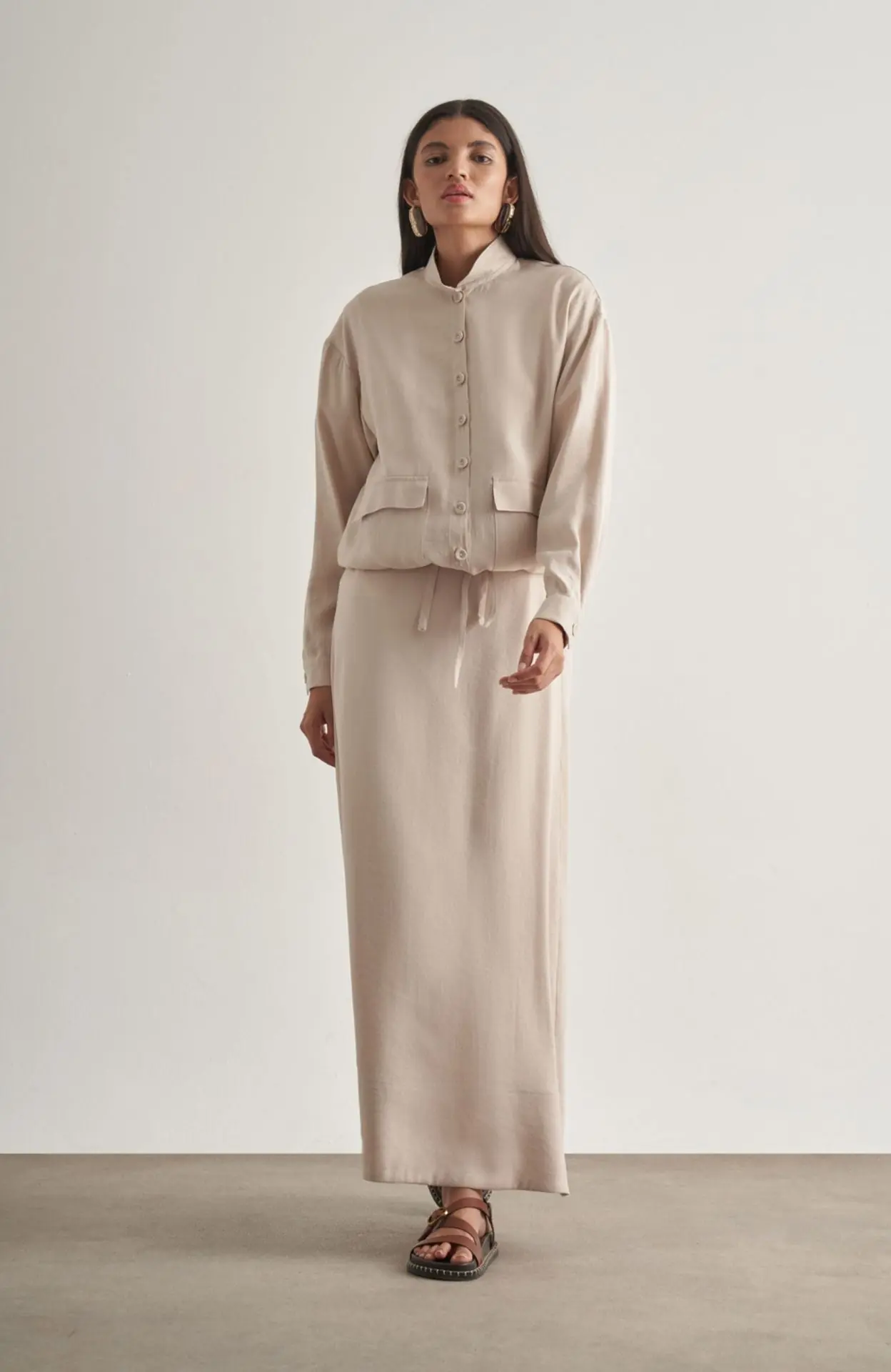 Mizalle Maxi Skirt