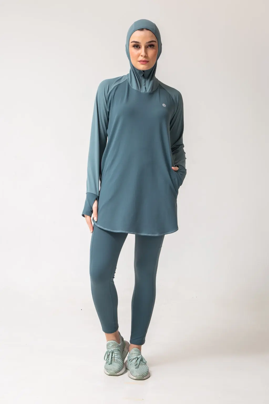 Active Hoodie - Sage, photo 2