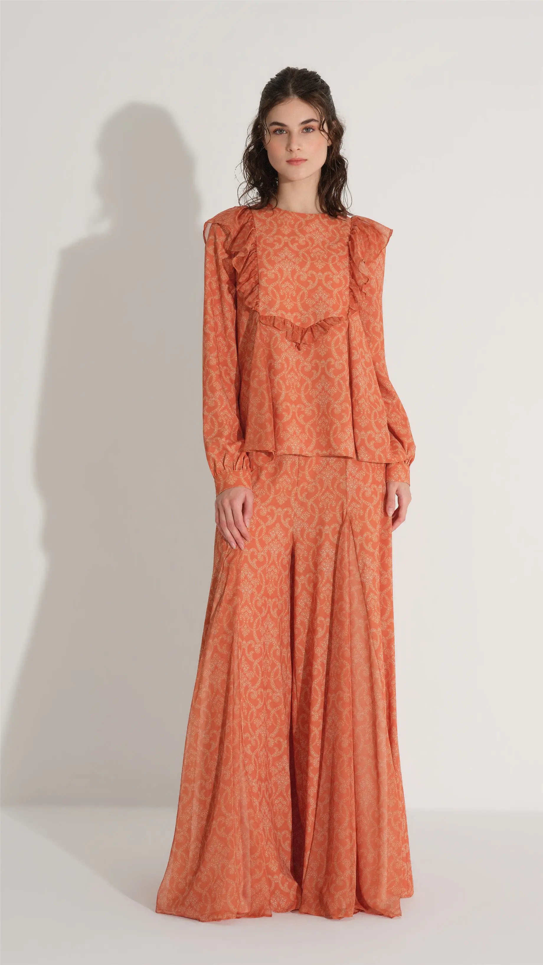 Ethnic Pattern Set – Orange