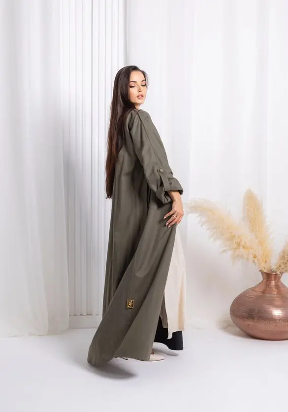 Black Green Abaya, photo 6