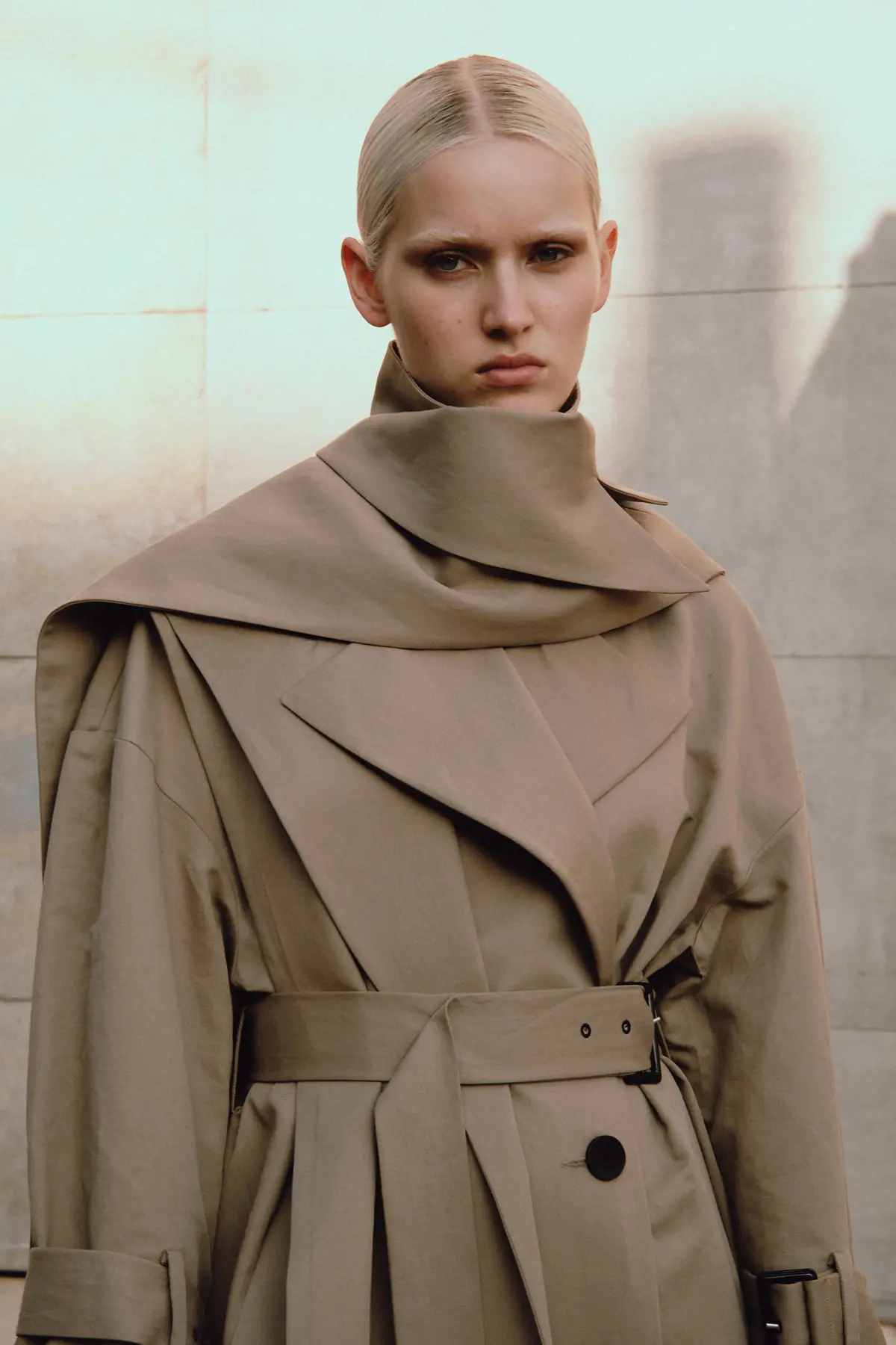 KEMERLİ İKİLİ TRENCHCOAT, photo 3