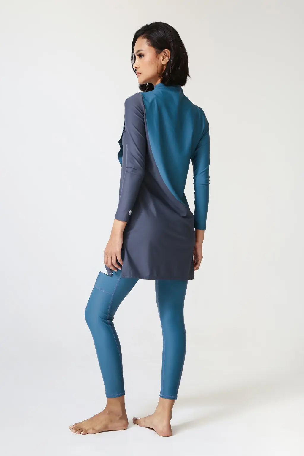 Cape Swim Dress - Wave, photo 3
