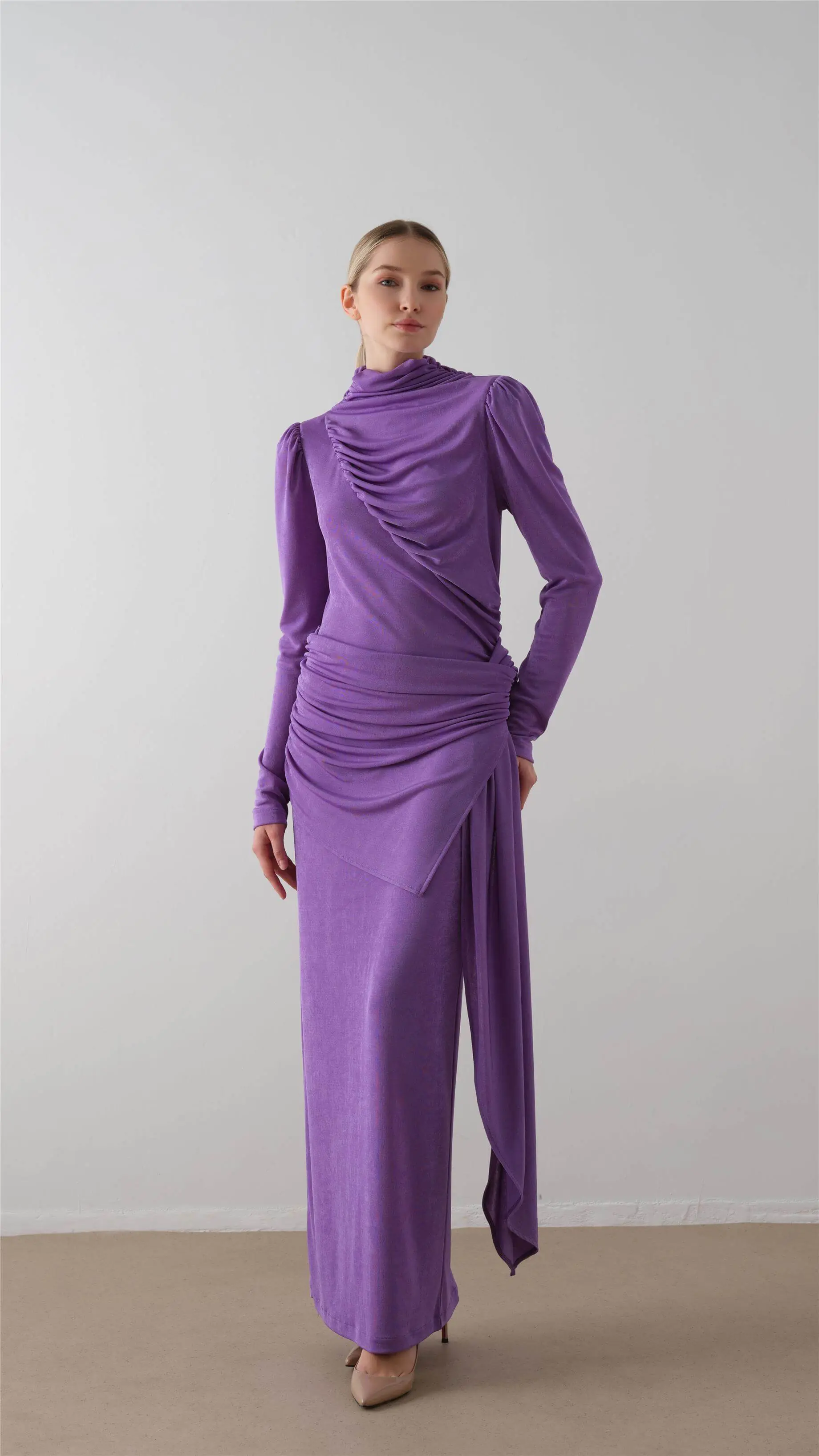 BUZZY ELBİSE Lila