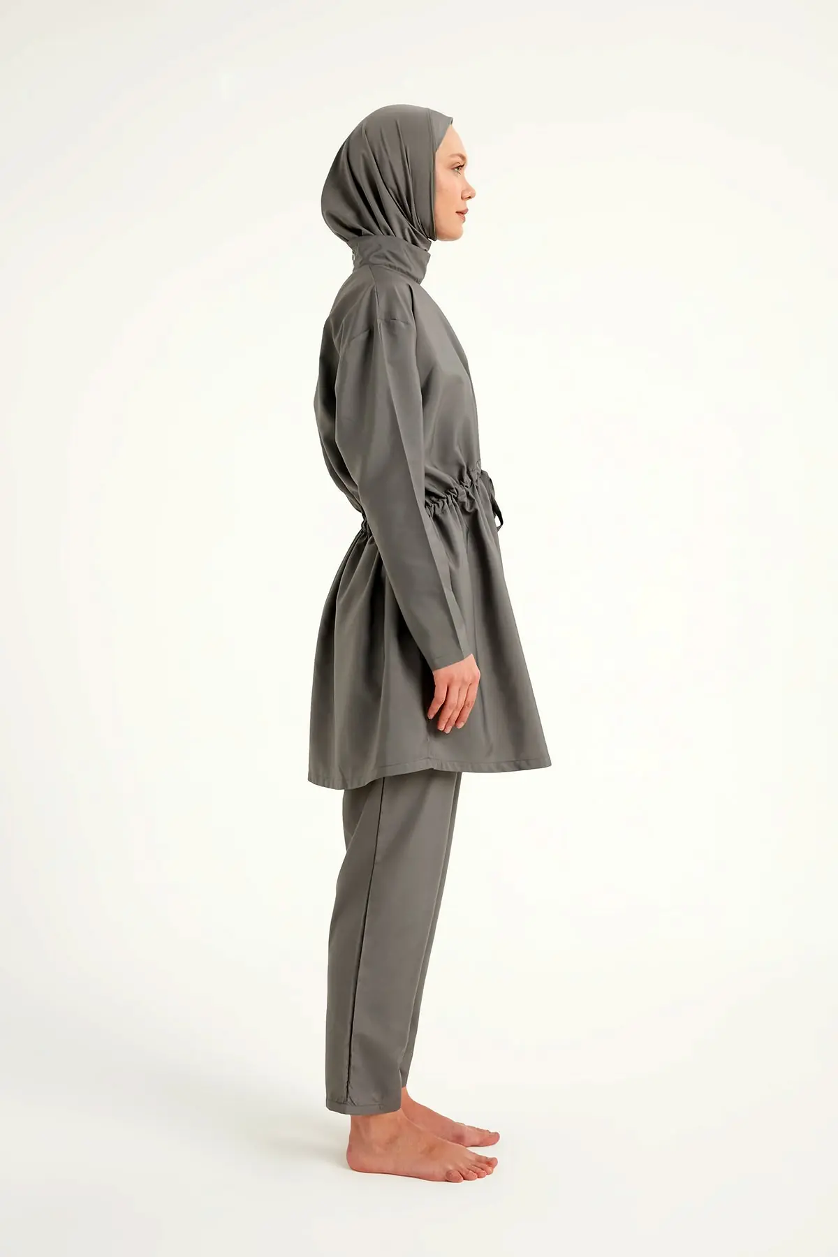 Andalus Full Coverage Burkini Set with Front Ruching A2502-4, photo 5
