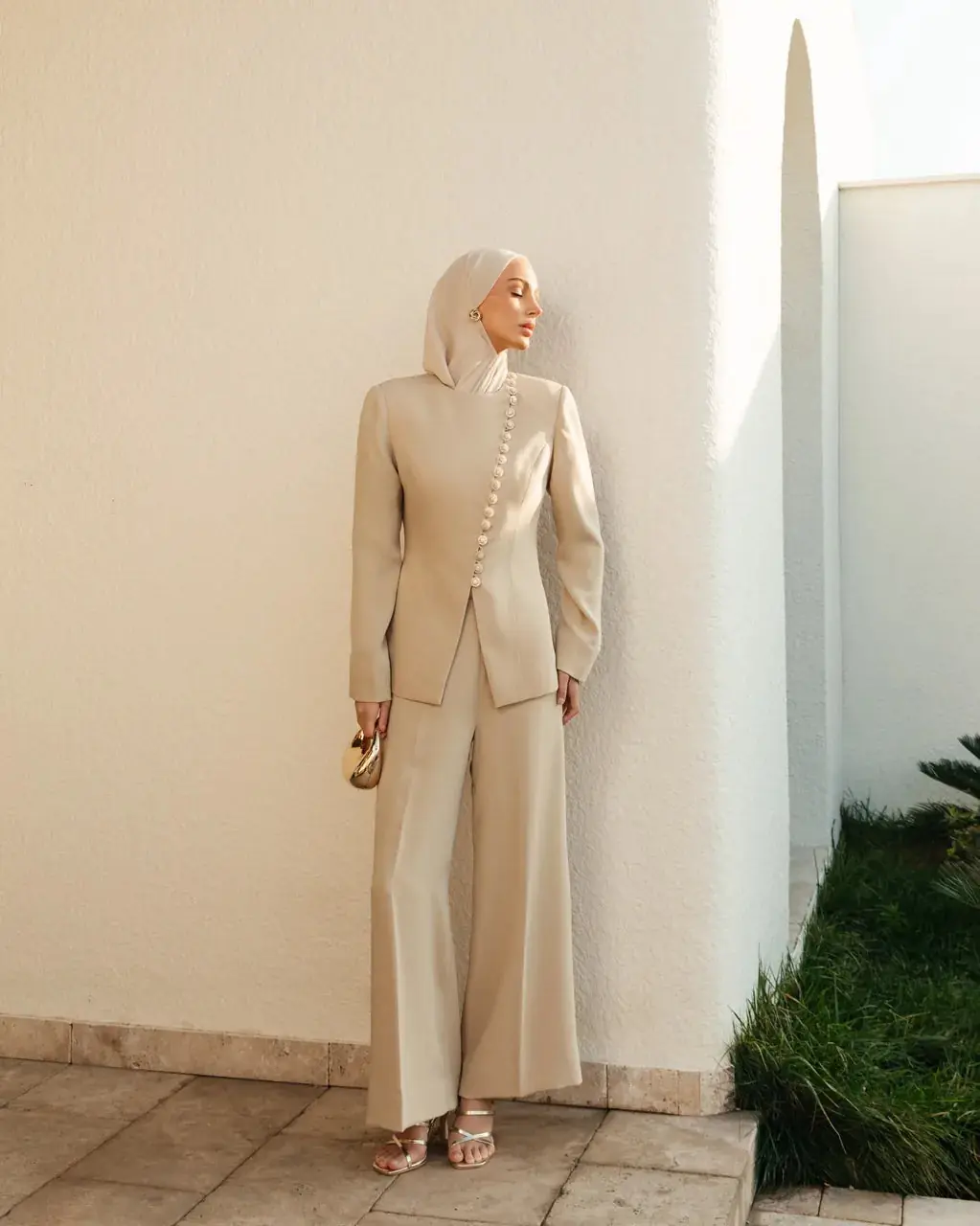 Shams Blouse - Beige, photo 6