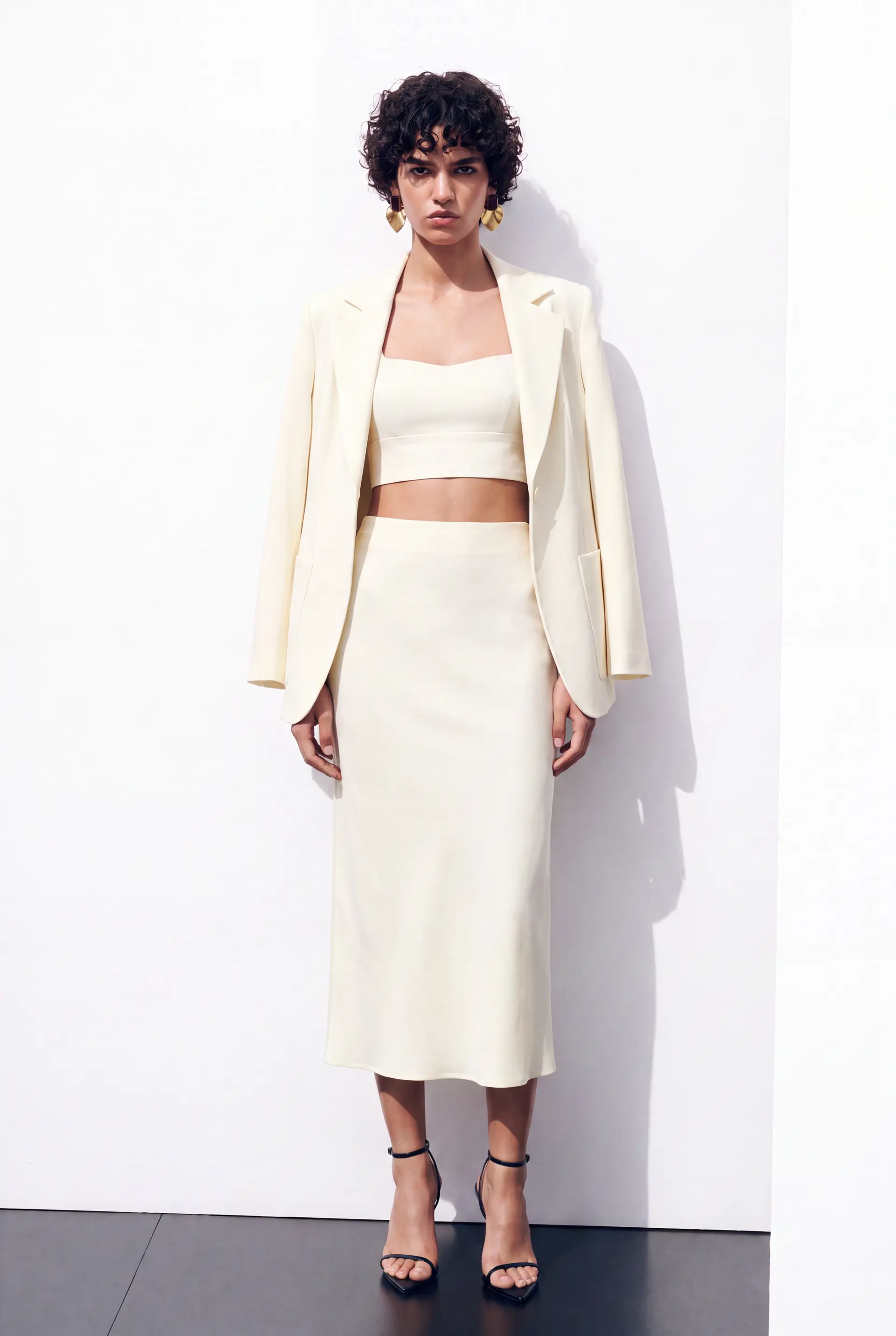 ParisianSheen Diagonal Cut Skirt, photo 8