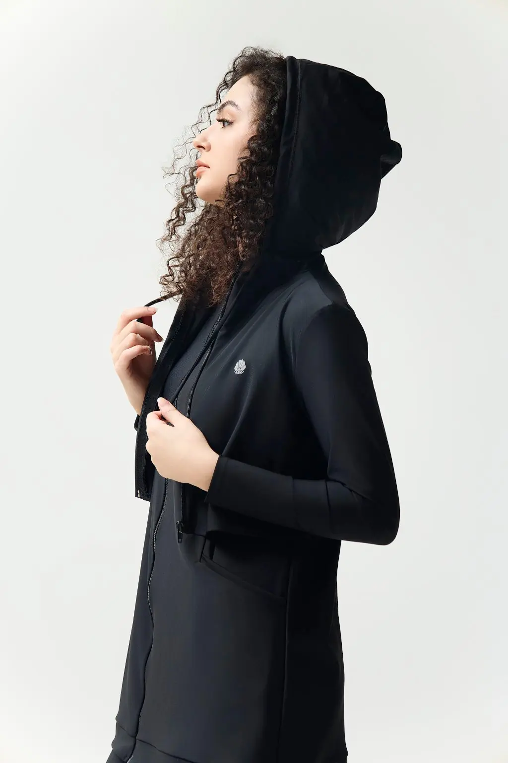 Kaya Swim Dress - Black, photo 3