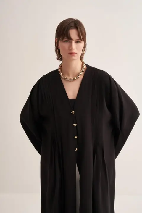 Sera Naturel Abaya - Black, photo 3