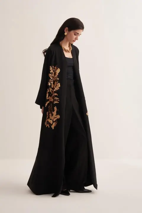 Alora Abaya - Black, photo 2