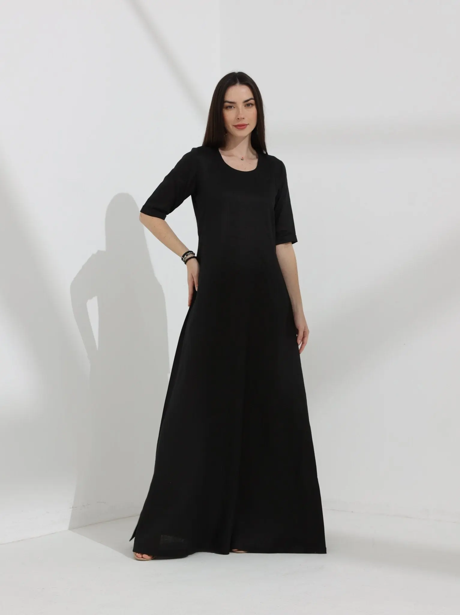 Linen Abaya dress