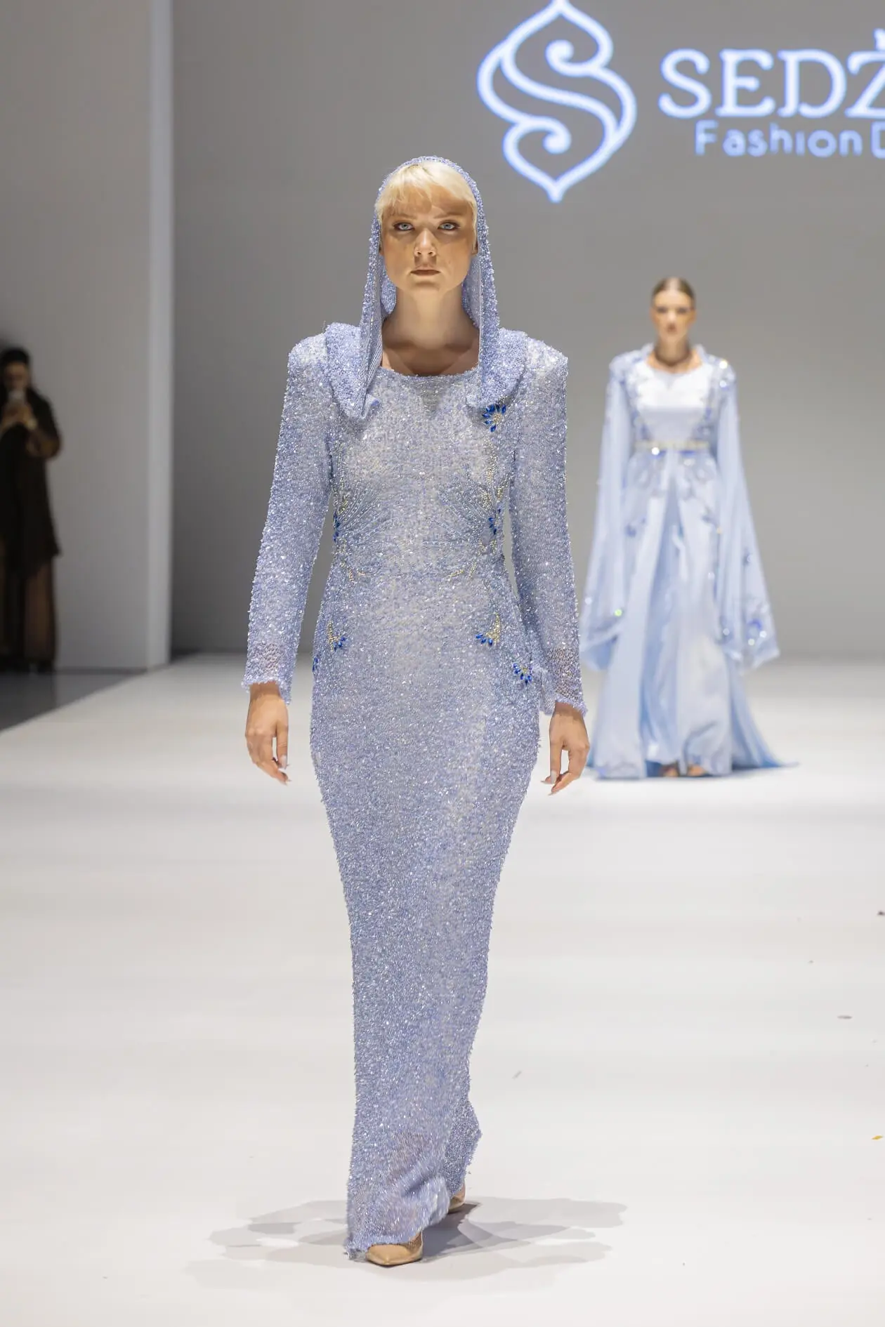 Ivory Bloom The Power of Pain Gown – Light Blue