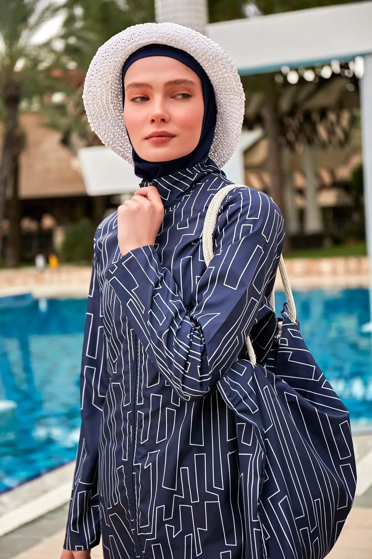 Colourful Burkini Modest Swimwear R2402, photo 4