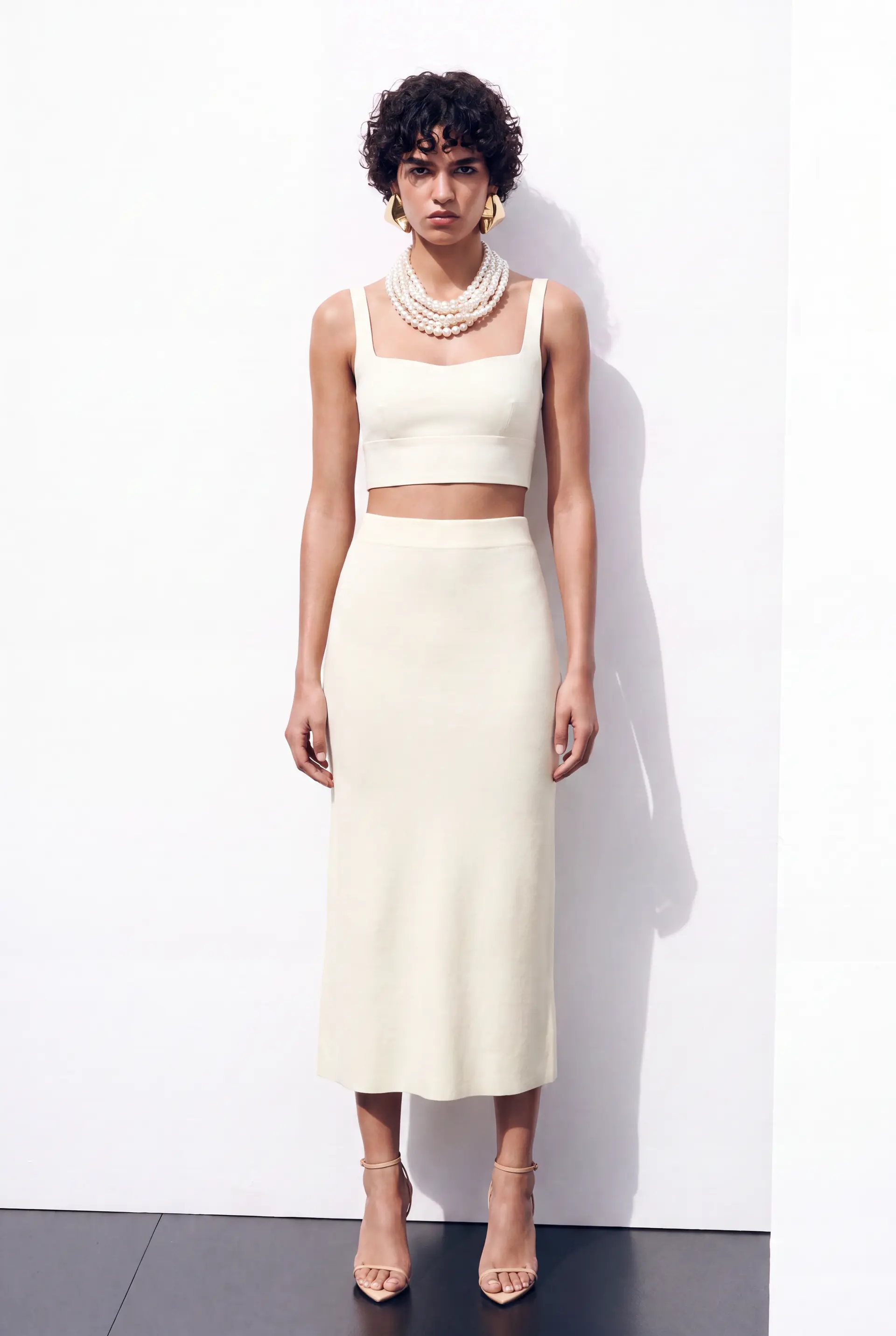 ParisianSheen Diagonal Cut Skirt, photo 4
