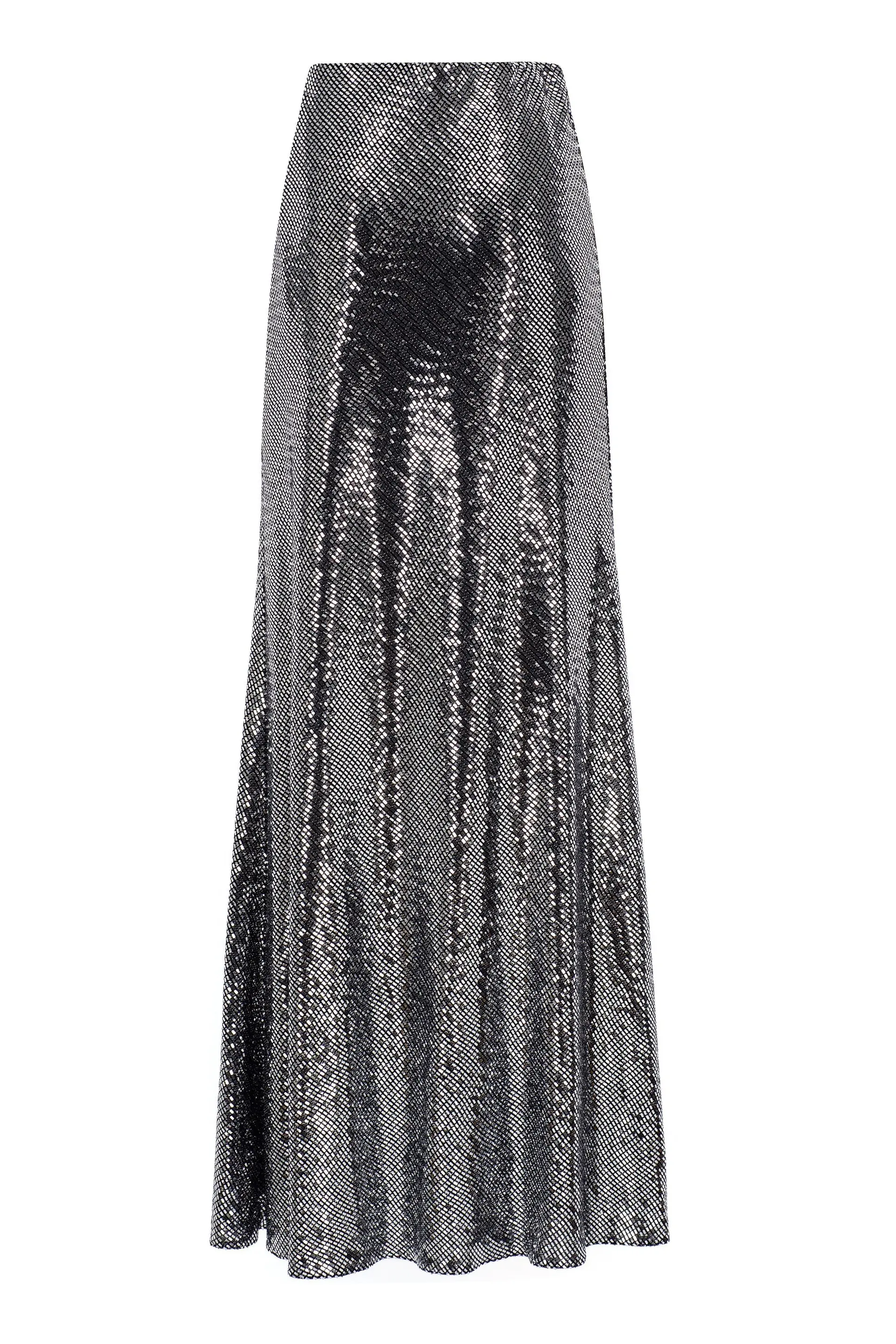 Glamour Silver Long Skirt, photo 7
