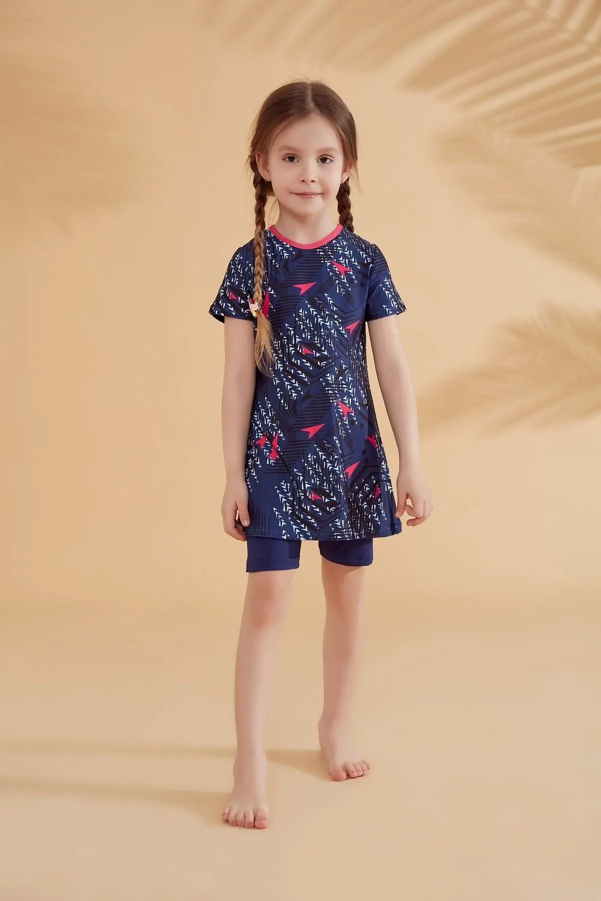 Lycra Navy Kids Swimsuit K2337, photo 2