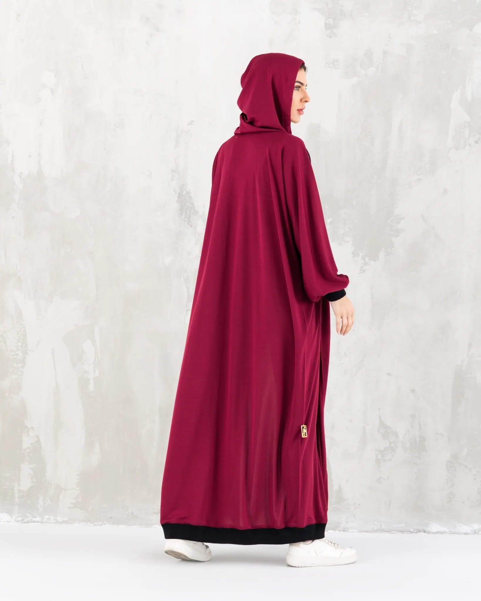 Maroon Hoodie sporty wear, photo 3