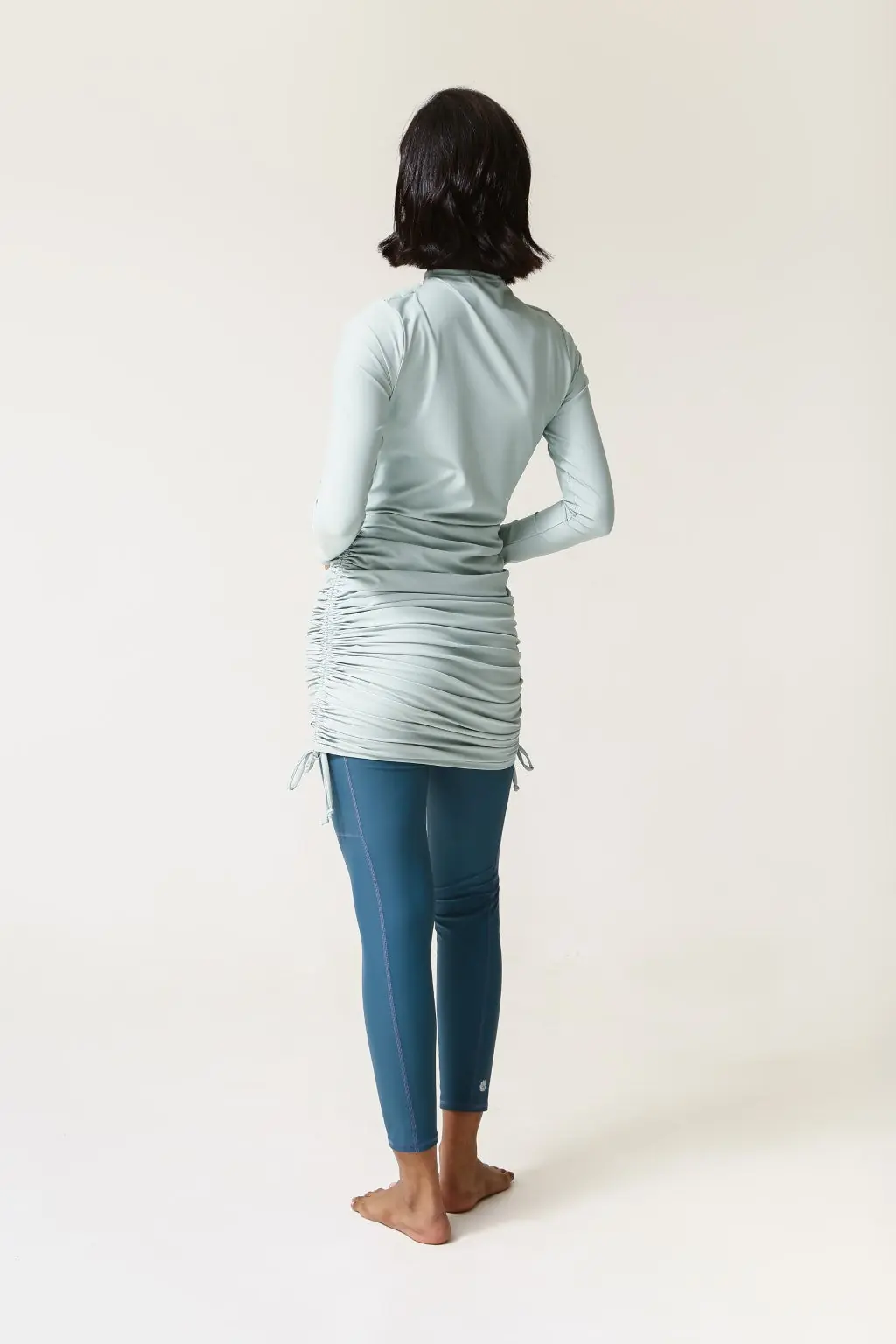 Isla Swim Dress - Aqua, photo 4