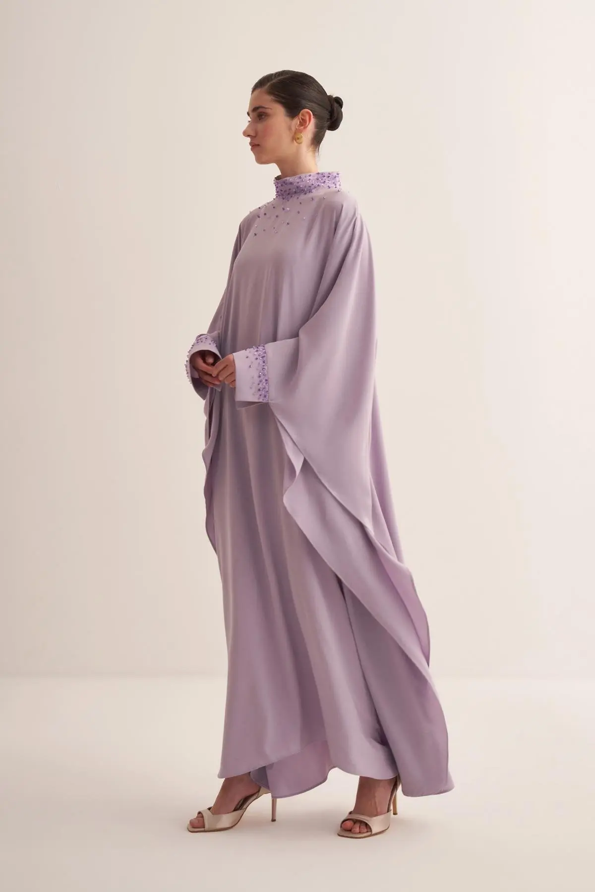 Lilies Kaftan – Lilac, photo 2