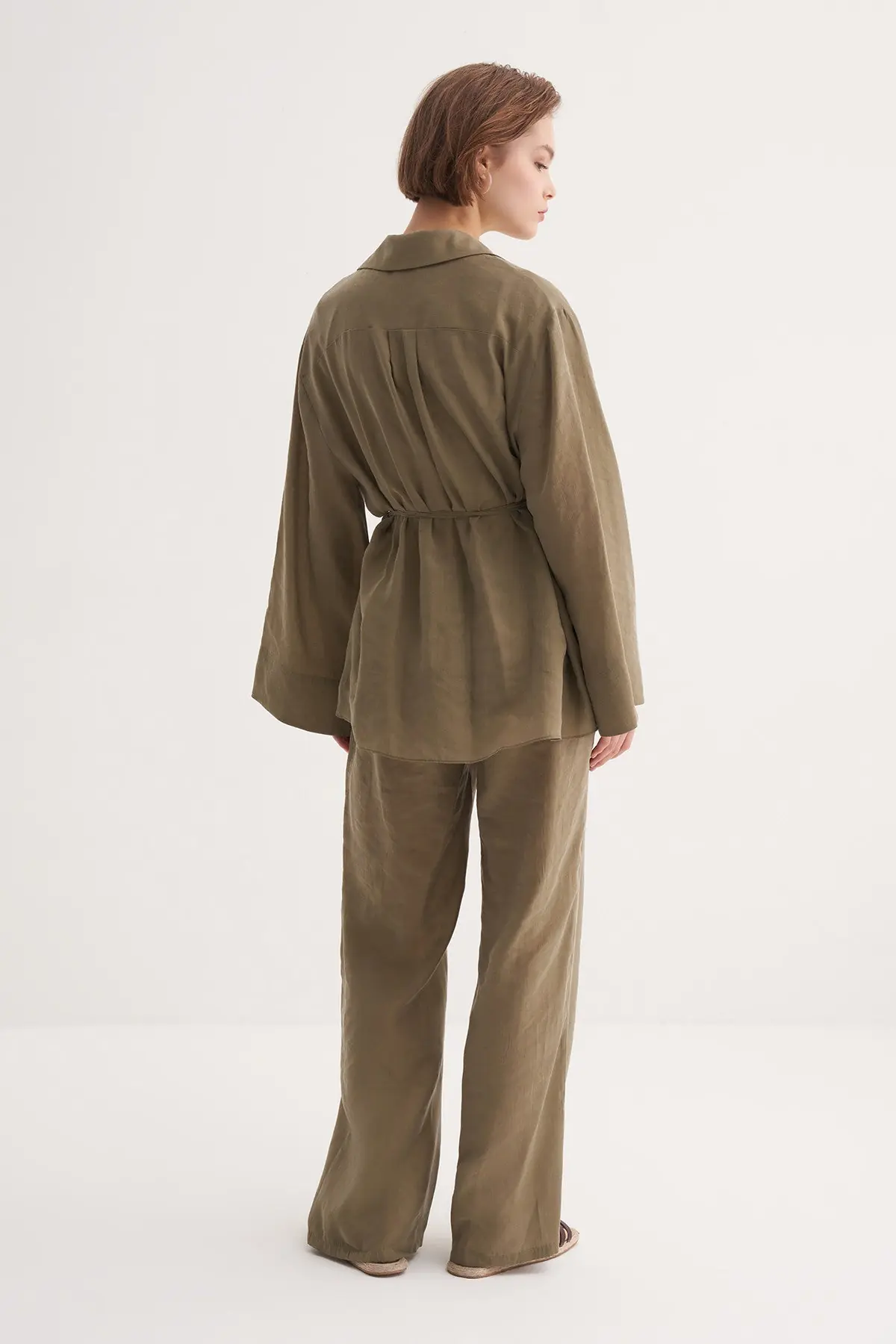 Tencel Bol Kesim Pantolon, photo 6
