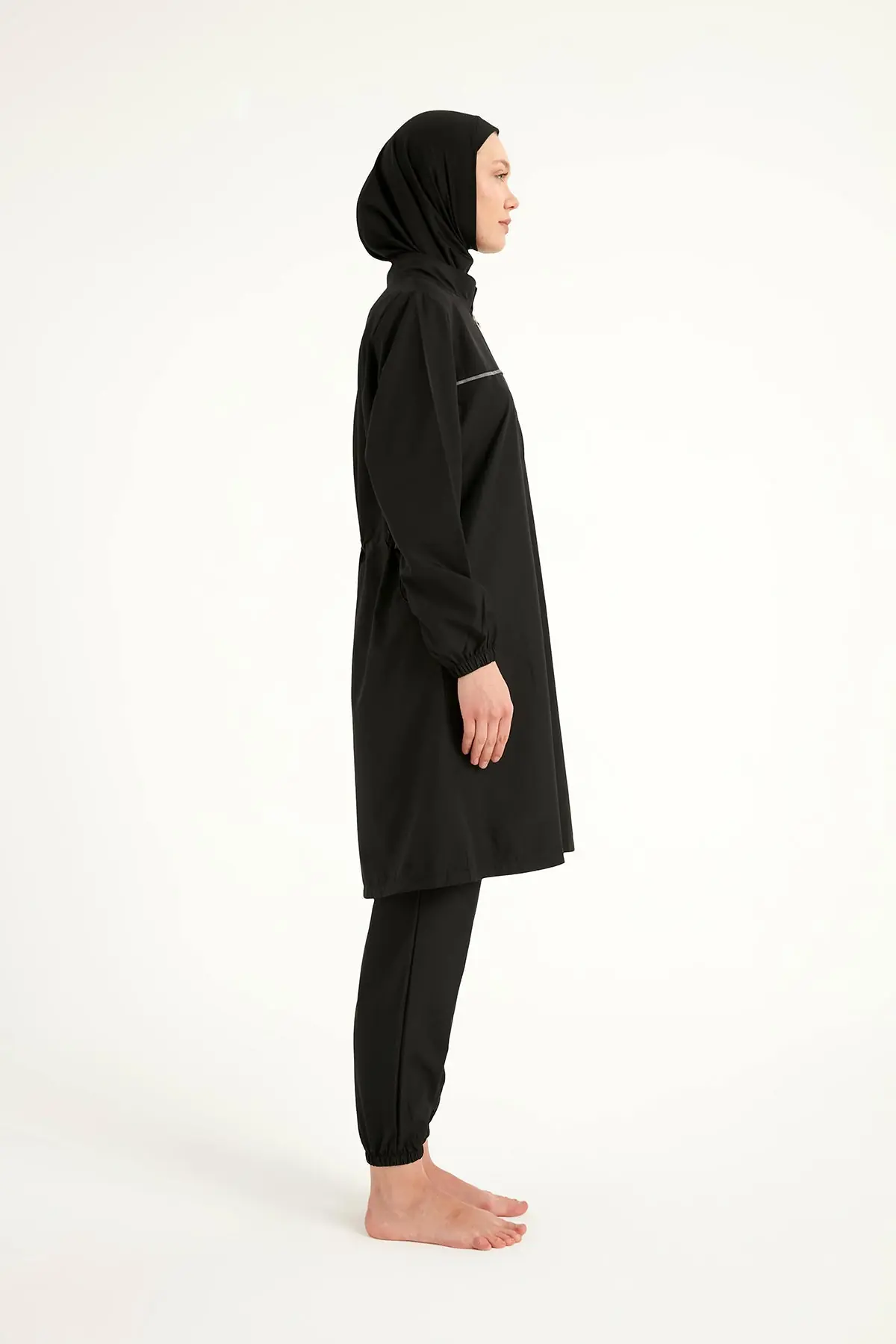 Andalus Black Full Coverage Burkini Set A2501-1, photo 5