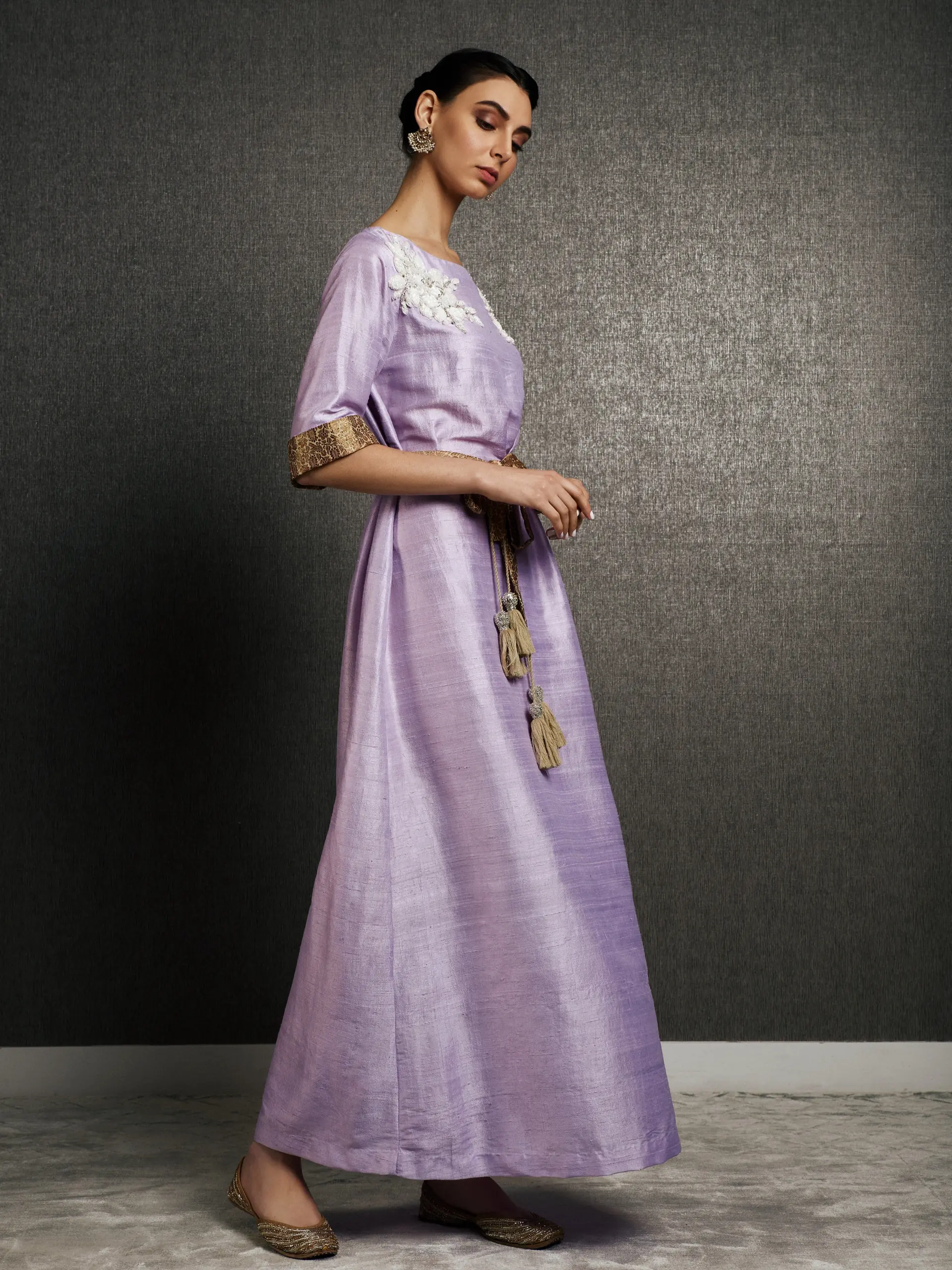 Mays Maharani Kaftan in Lilac, photo 5