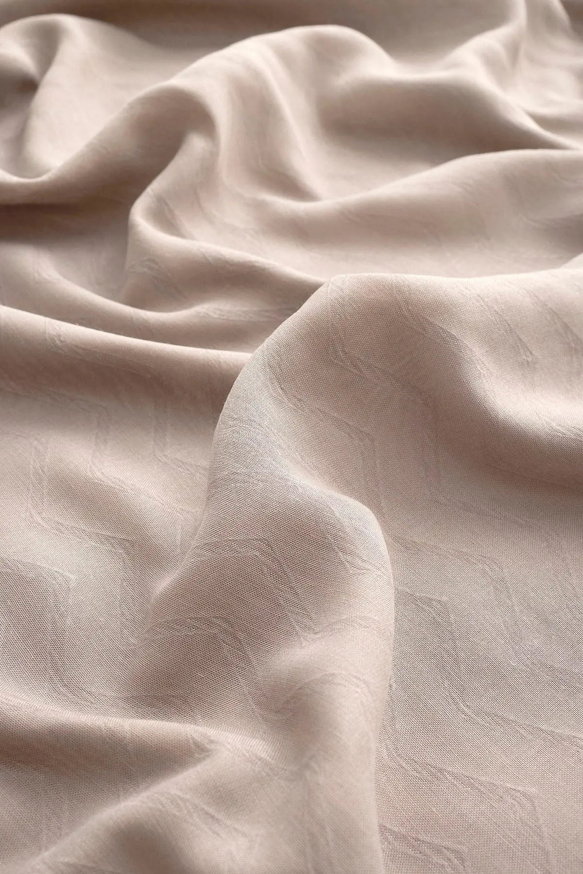 NOA SOFT Zigzag Pattern Shawl – Ash Brown