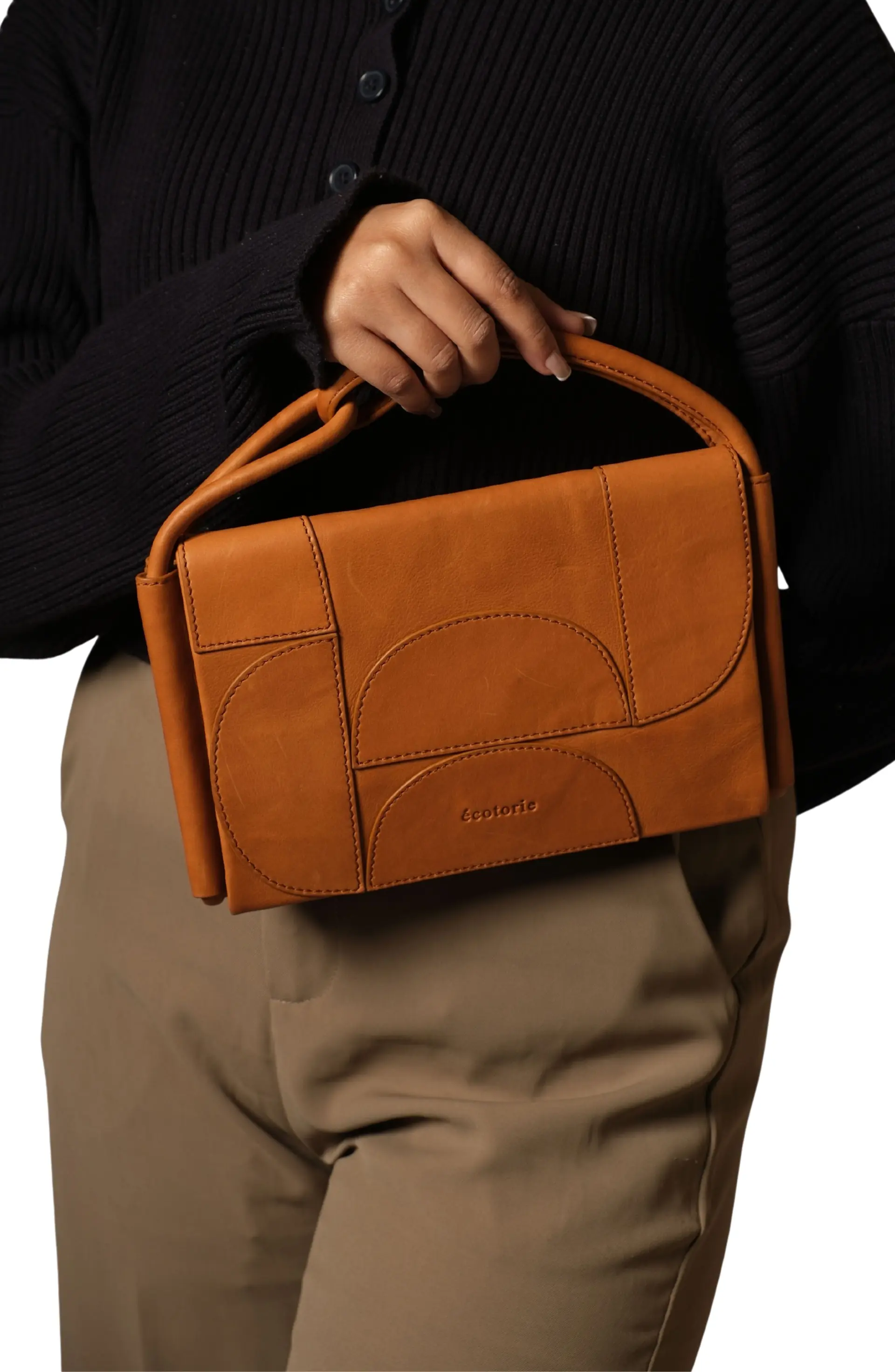 Ecotorie - Martha Cognac Crossbody, photo 6