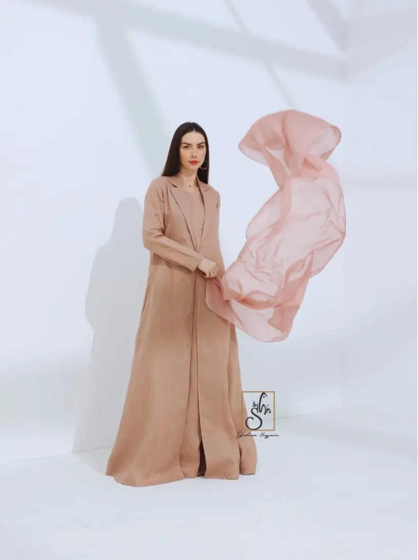 Linen Jacket Style Abaya, photo 7