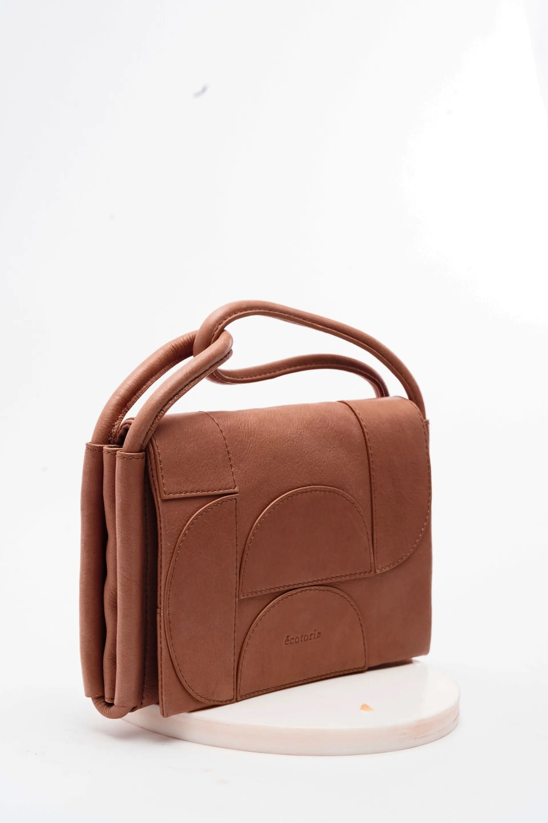 Ecotorie - Martha Cognac Crossbody, photo 3