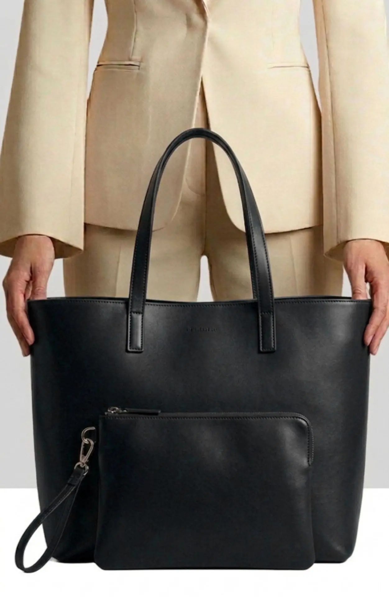 Ecotorie - Agatha Black Tote Bag, photo 4