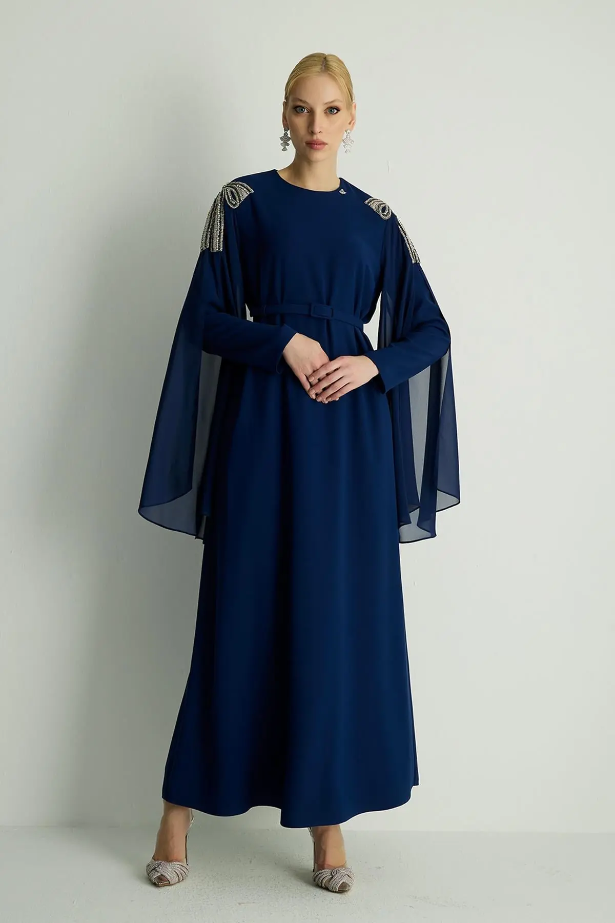 Deluxe Dress — Navy Blue, photo 3
