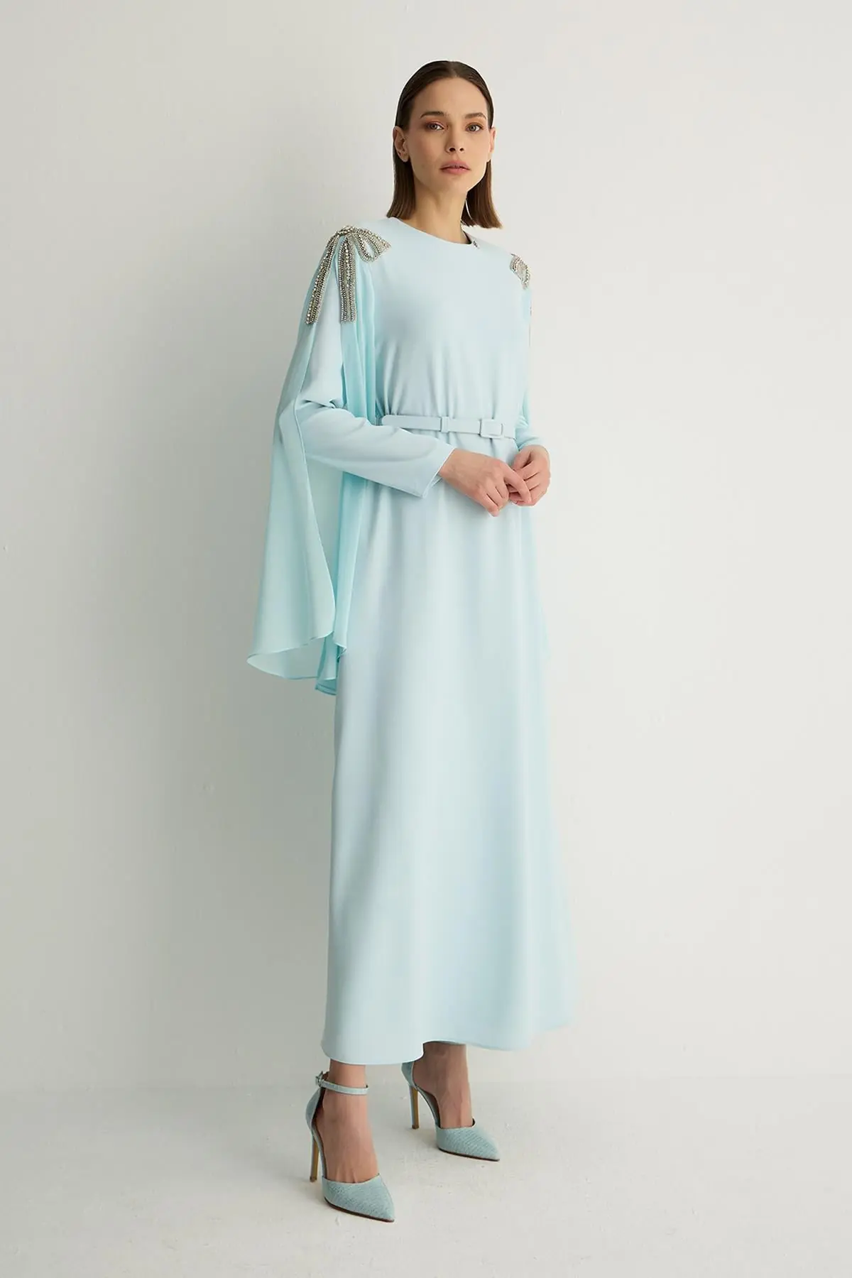 Deluxe Dress — Aqua, photo 4