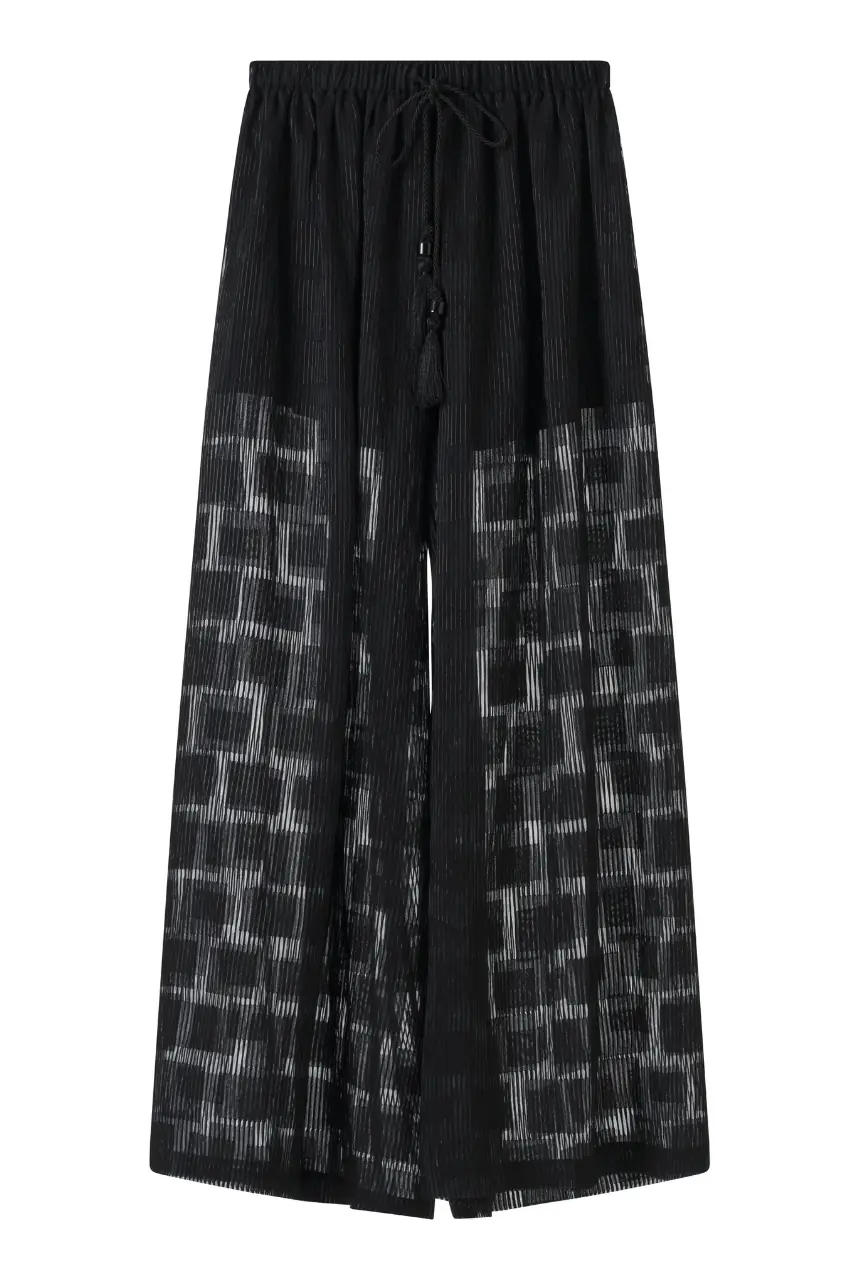 Violaine Pants Transparent Checkered Texture, photo 2
