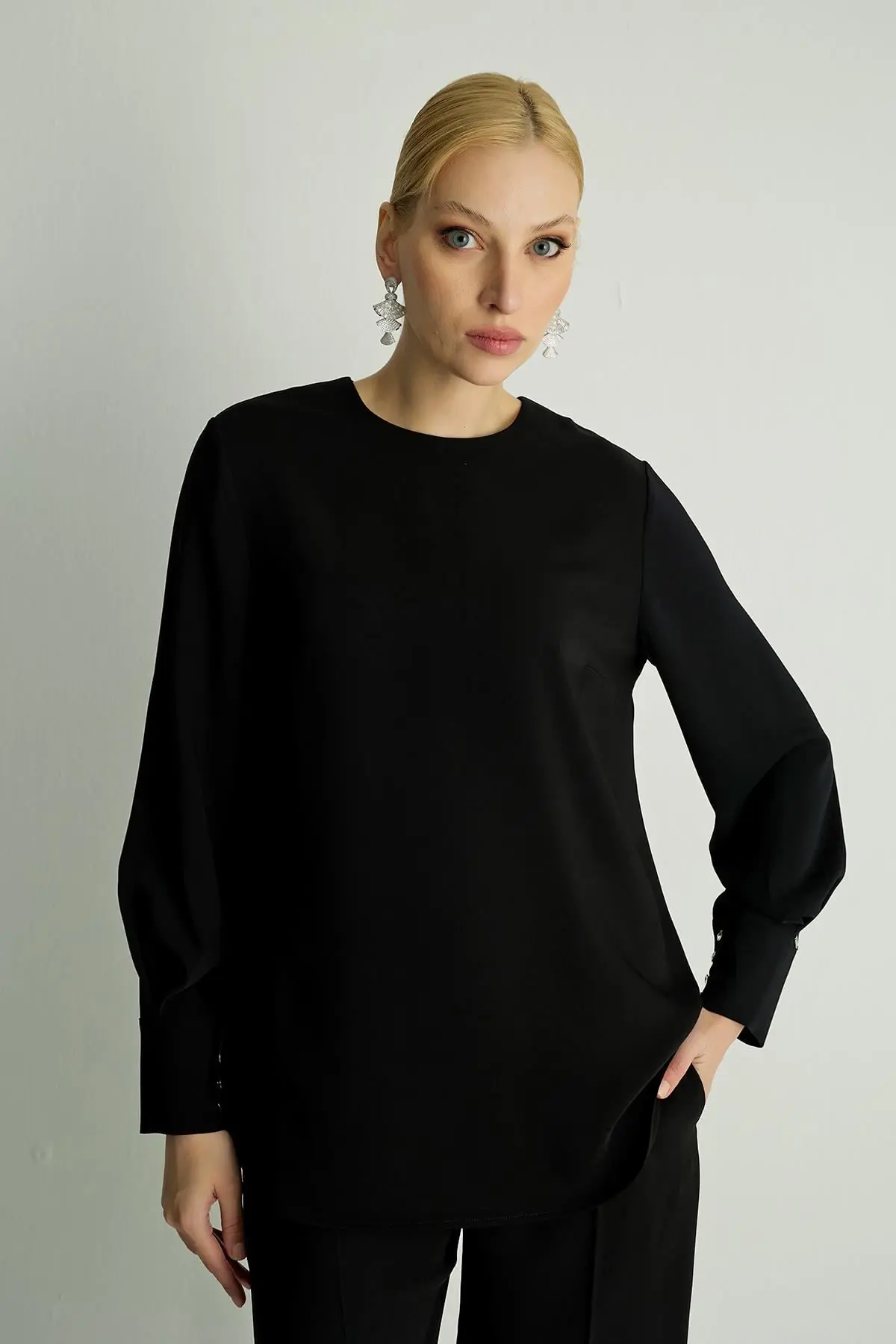 Pure Blouse – Black, photo 2