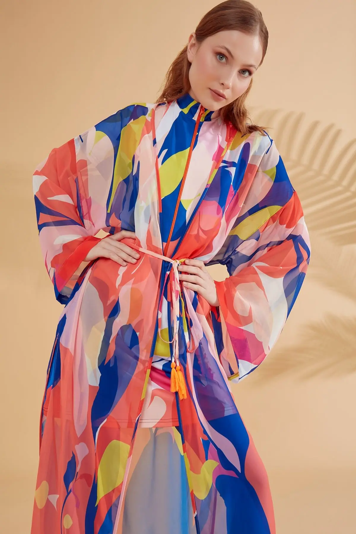 Colourful Pareo Kimono P2330, photo 3