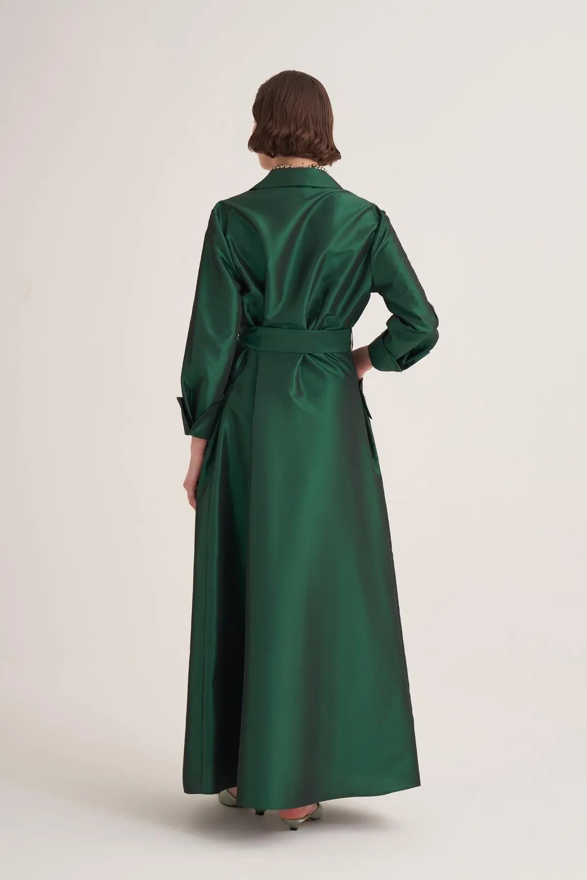 Samra Abaya – Emerald Green, photo 4