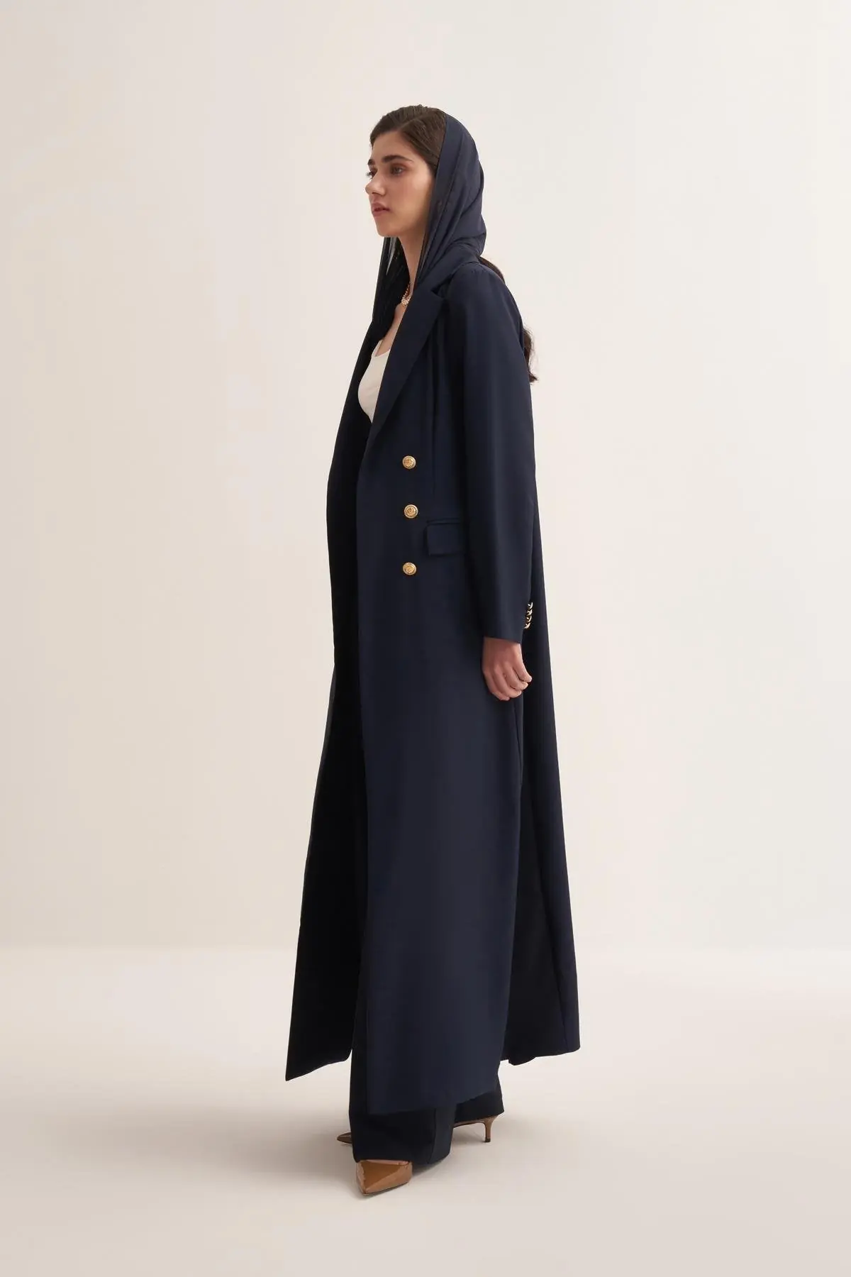 Blazer Abaya - Navy, photo 3