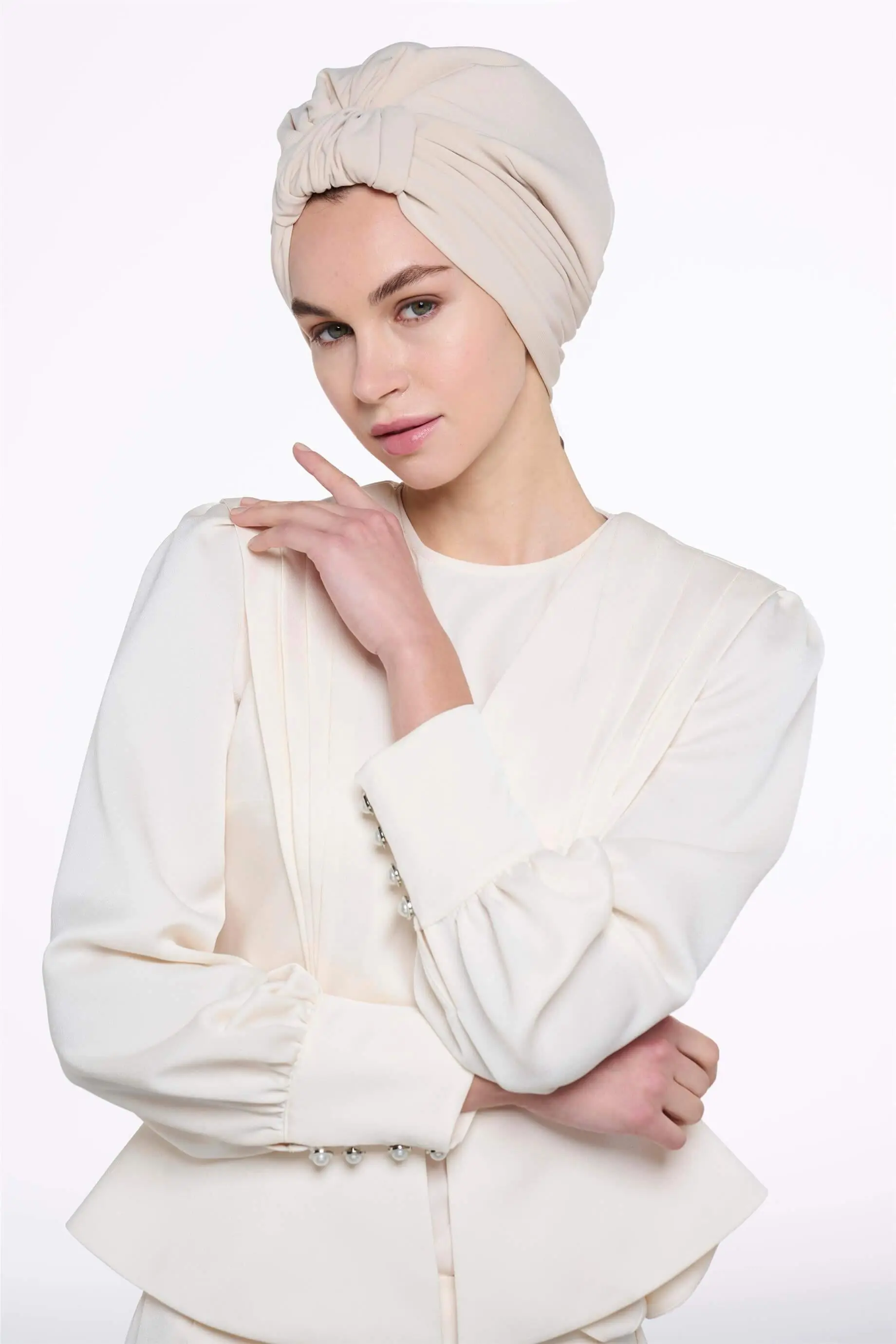 Beige Handle-Style Design Bonnet, photo 3