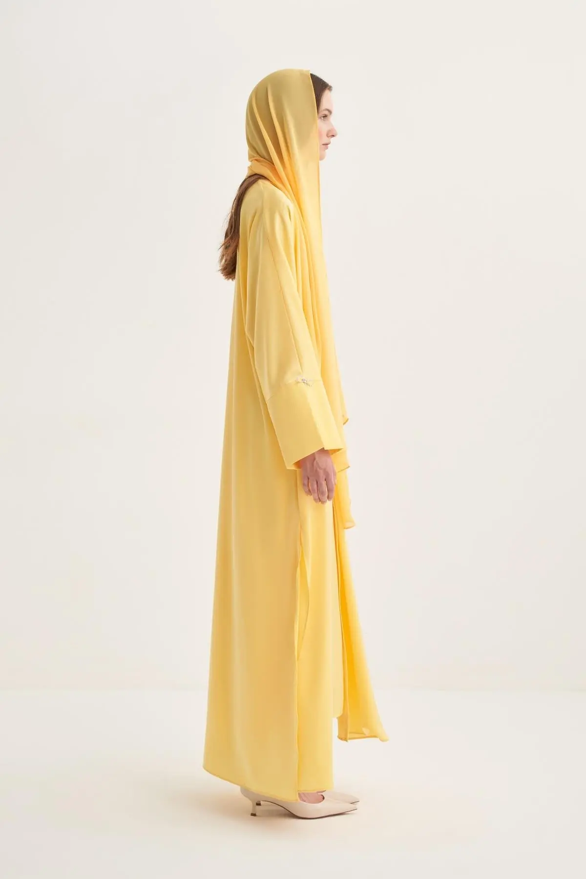 Mira Abaya Set – Yellow, photo 4
