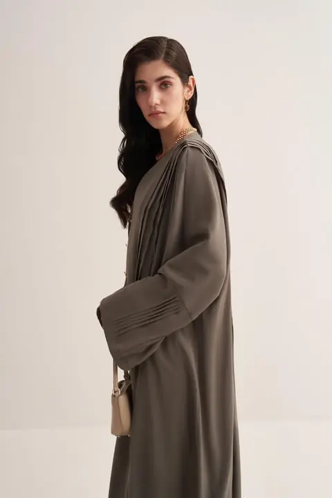 Sera Naturel Abaya - Green, photo 2