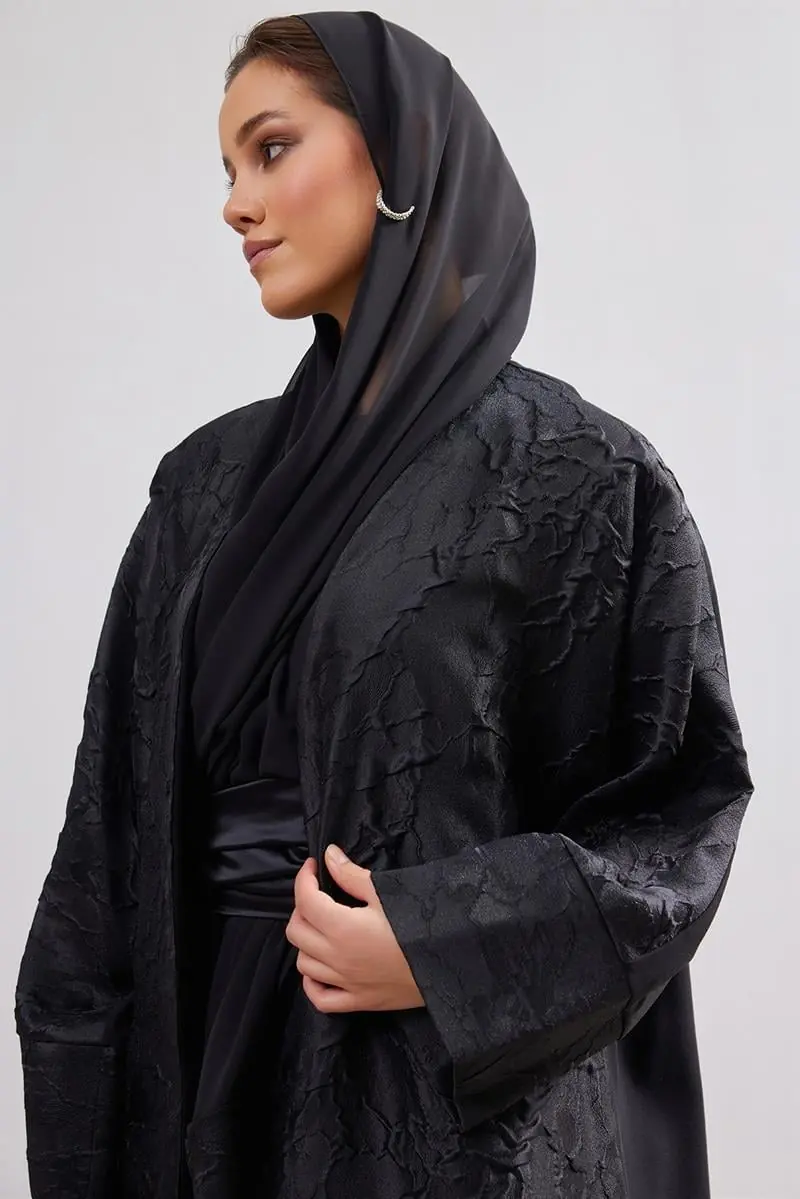 Galia Black Abaya, photo 3