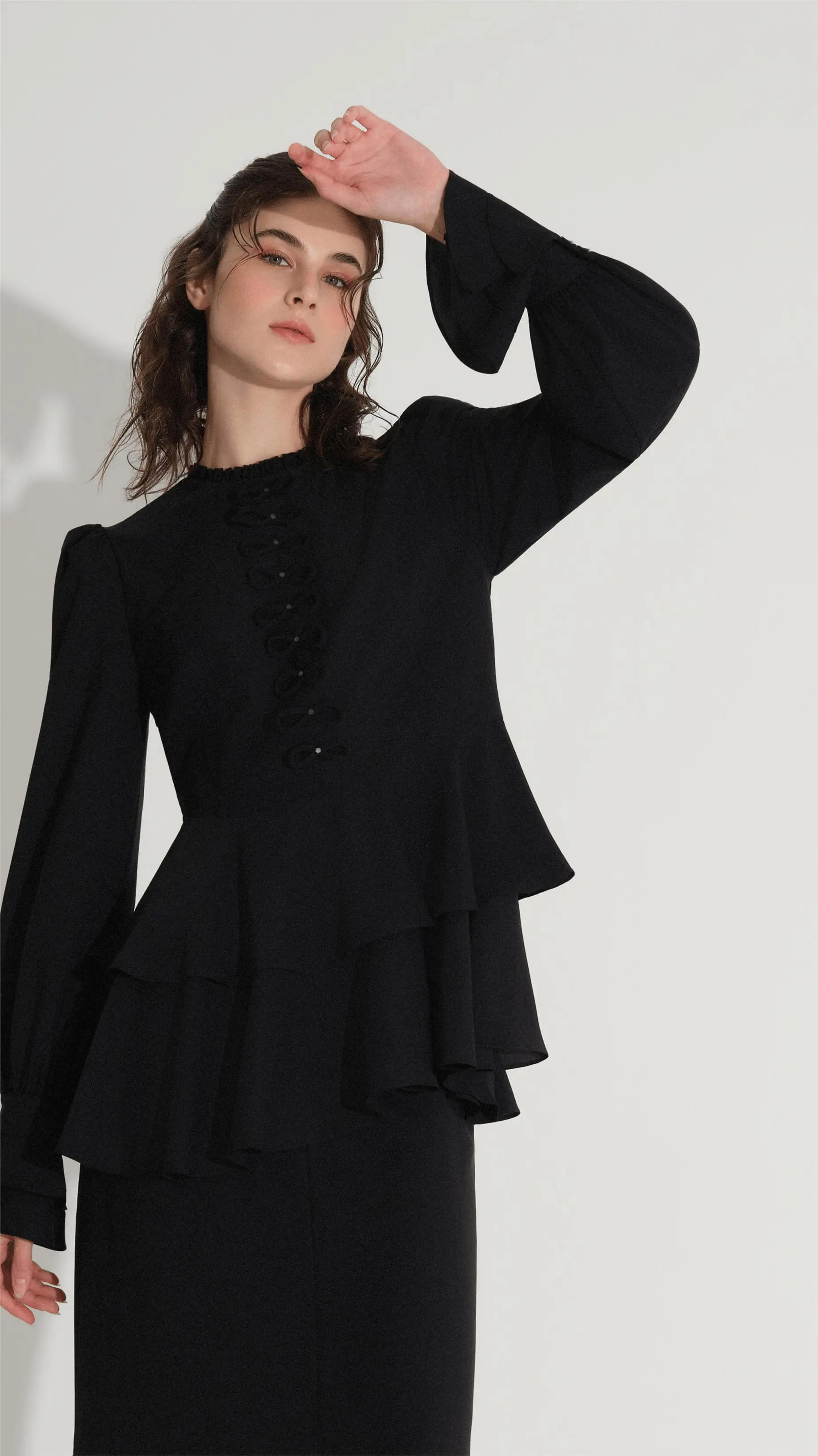Bow Detail Set – Black, photo 2